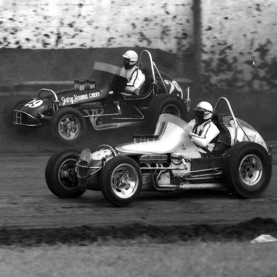 1960's Dick Sutcliffe Race Used Sprint Car Helmet