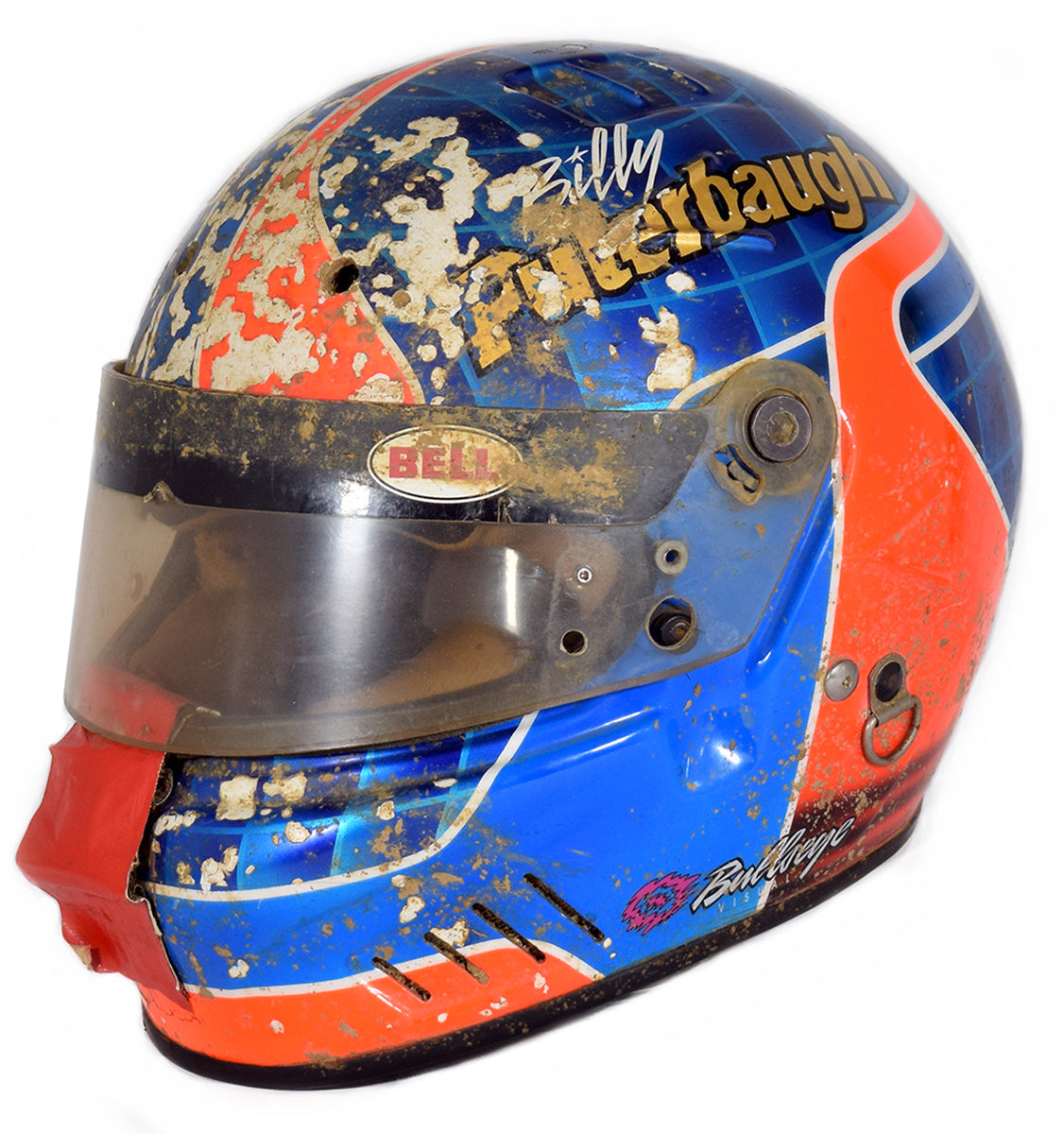 1996 Billy Puterbaugh Jr. Race Used Sprint Car Helmet