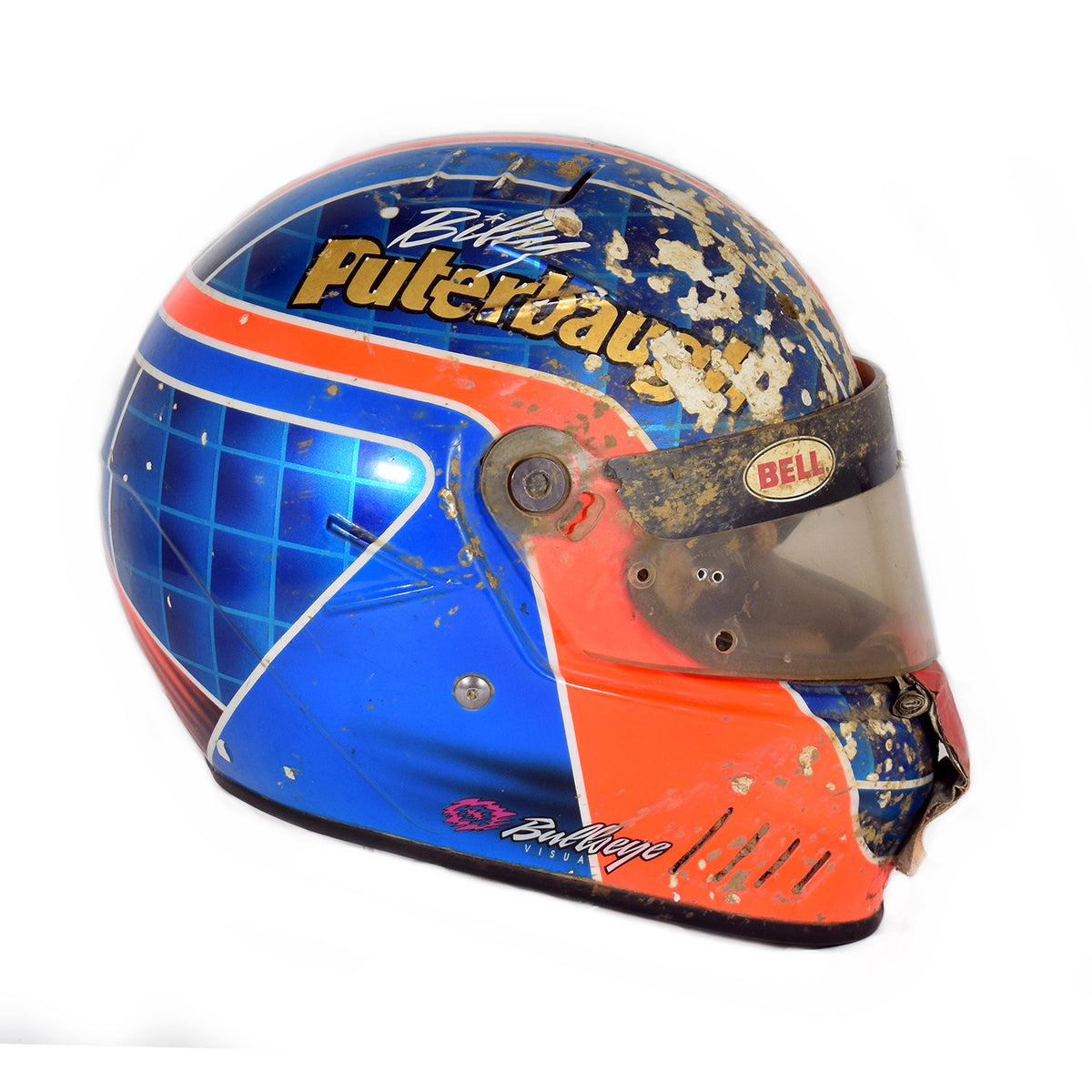 1996 Billy Puterbaugh Jr. Race Used Sprint Car Helmet