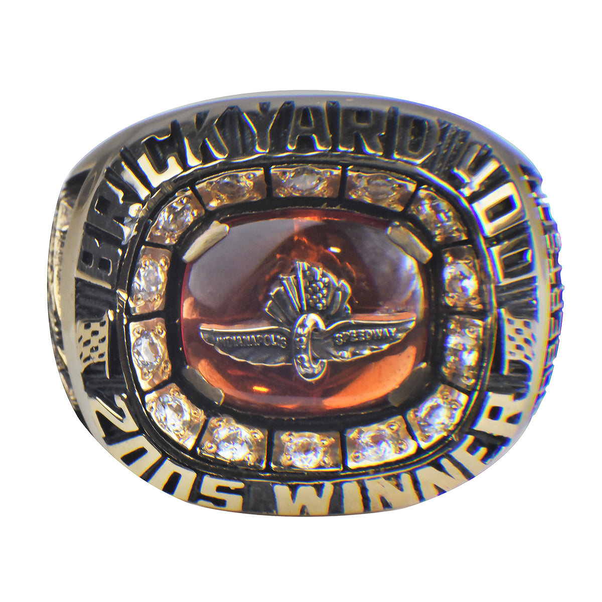 2005 Tony Stewart Brickyard 400 Winning Crew Members Ring