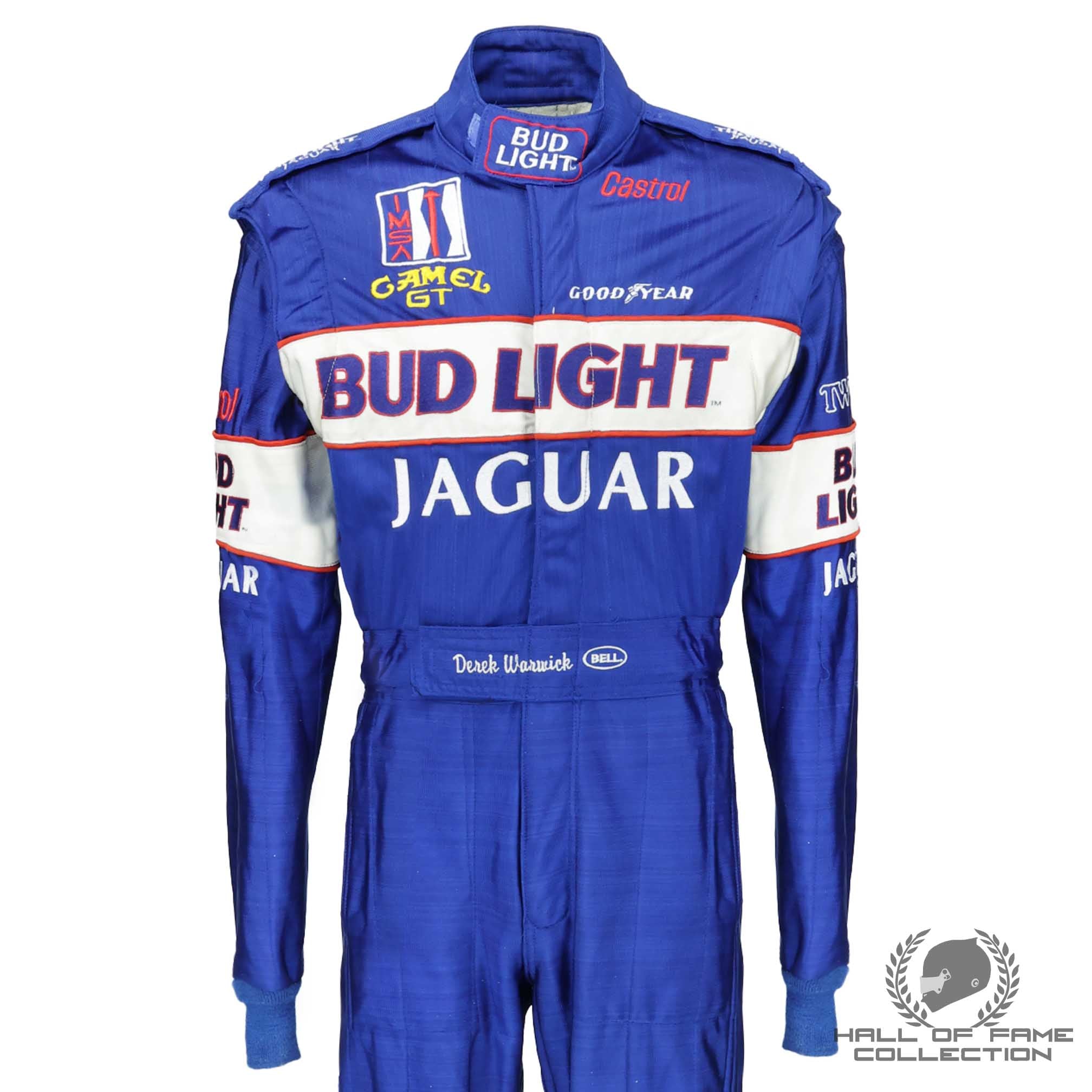 1991 Derek Warwick 24 Hour of Daytona Used Bud Light Jaguar Racing Sportscar Suit