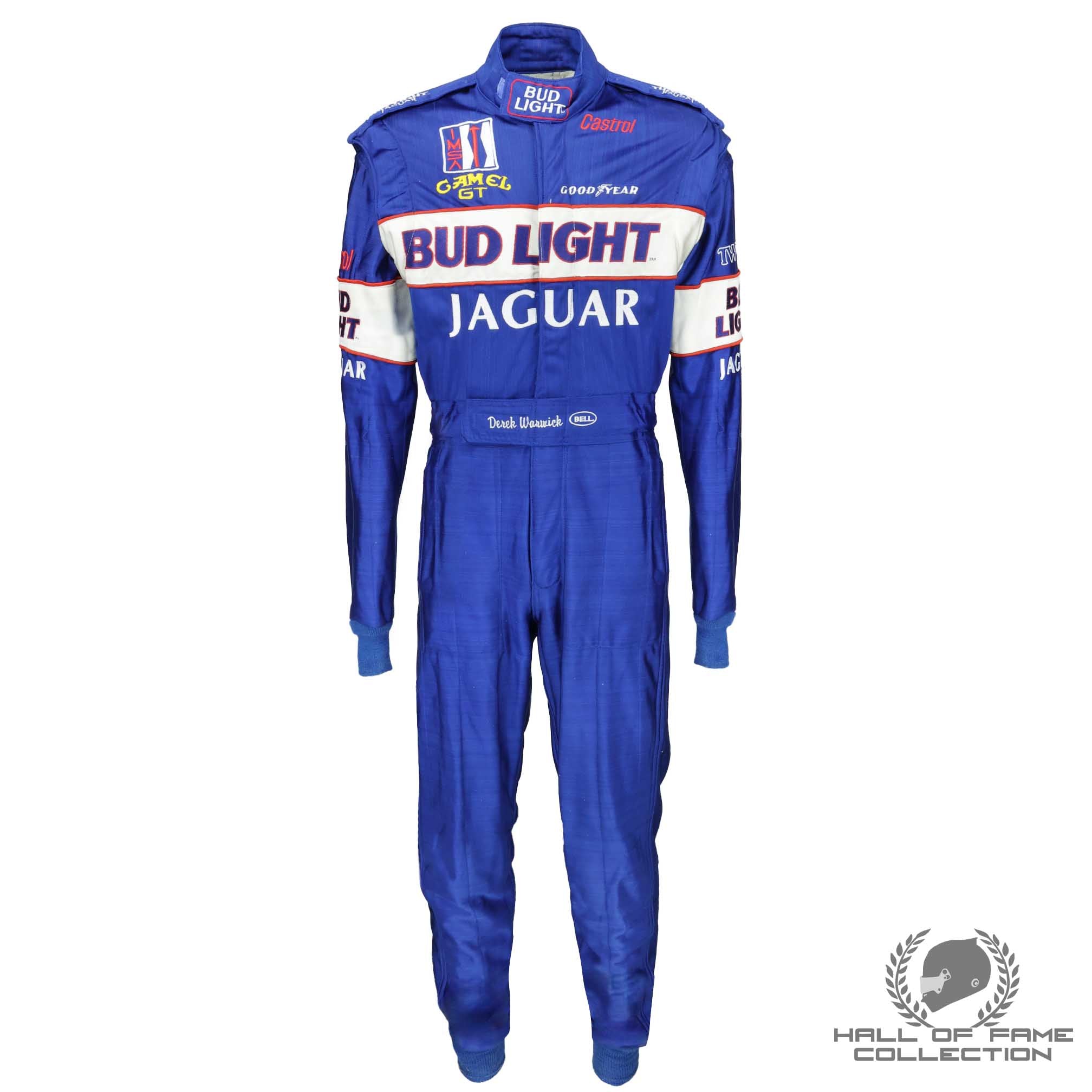 1991 Derek Warwick 24 Hour of Daytona Used Bud Light Jaguar Racing Sportscar Suit