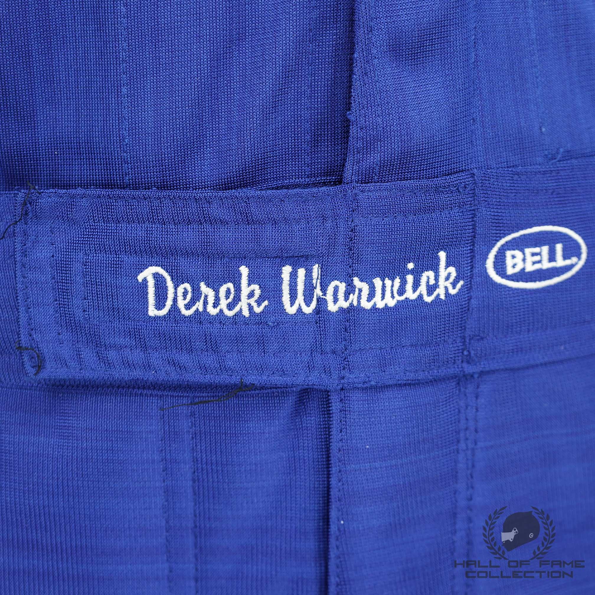 1991 Derek Warwick 24 Hour of Daytona Used Bud Light Jaguar Racing Sportscar Suit