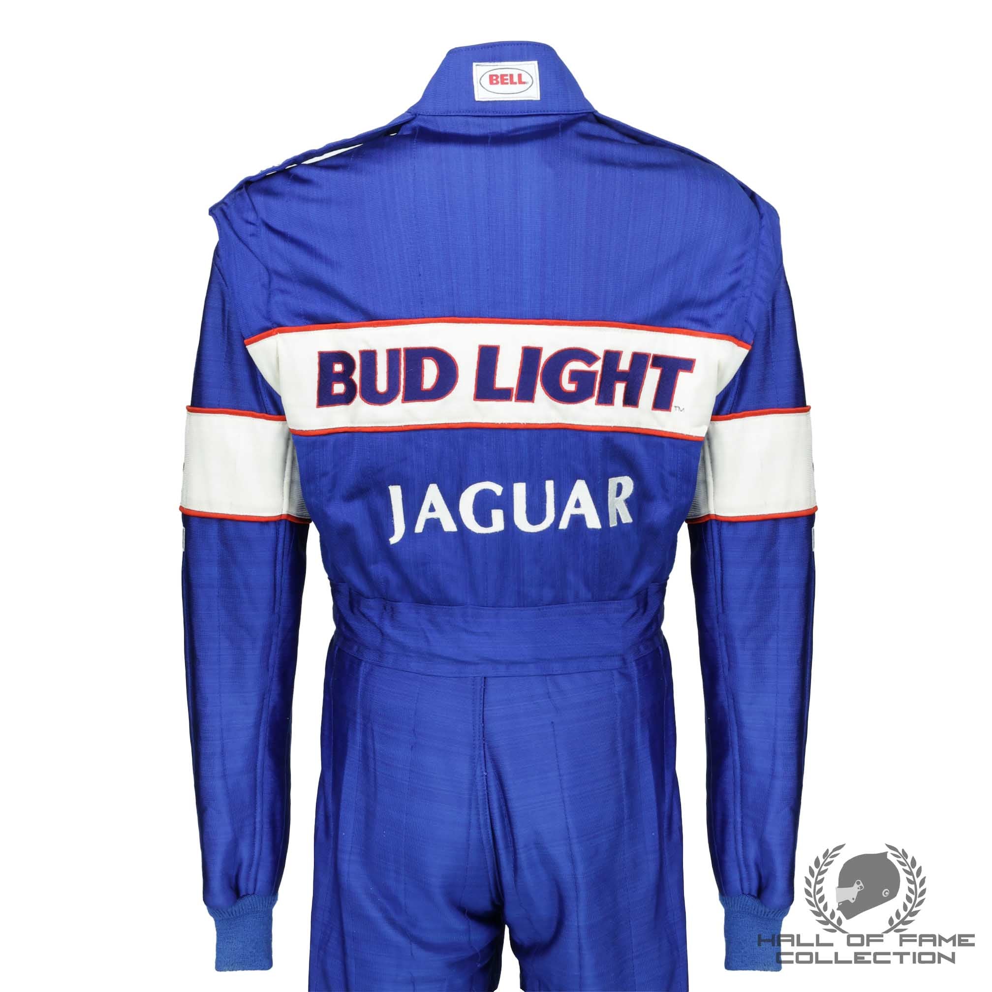 1991 Derek Warwick 24 Hour of Daytona Used Bud Light Jaguar Racing Sportscar Suit