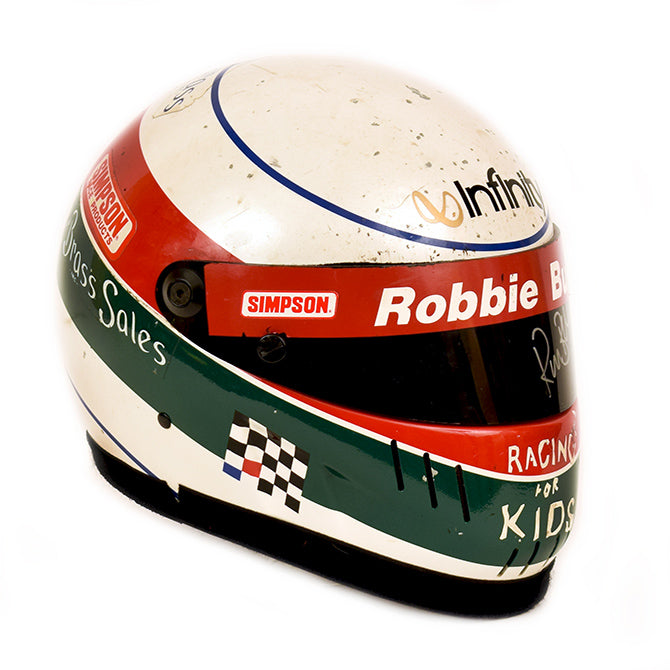 1990 Robbie Buhl Indy Lights Race Used Helmet