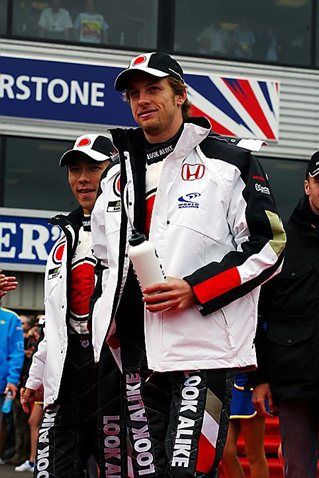 2005 Jenson Button BAR Race Worn Suit