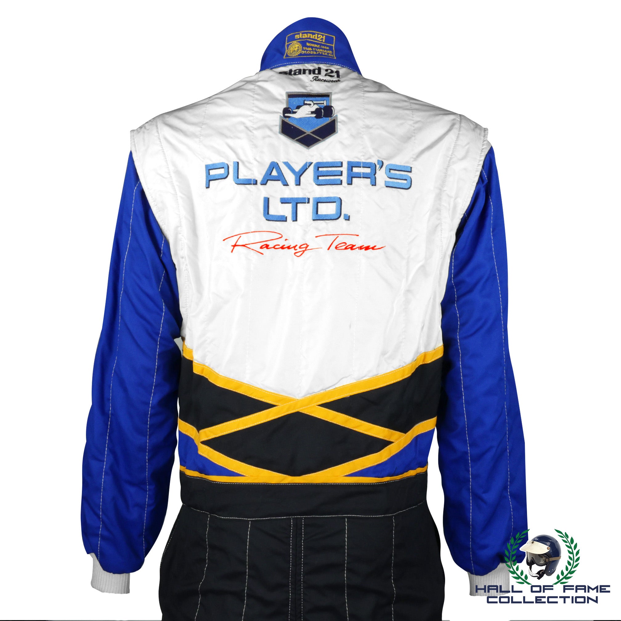 1994 Claude Bourbonnais Race Used Player's LTD. McCormack Motorsports IndyCar Suit