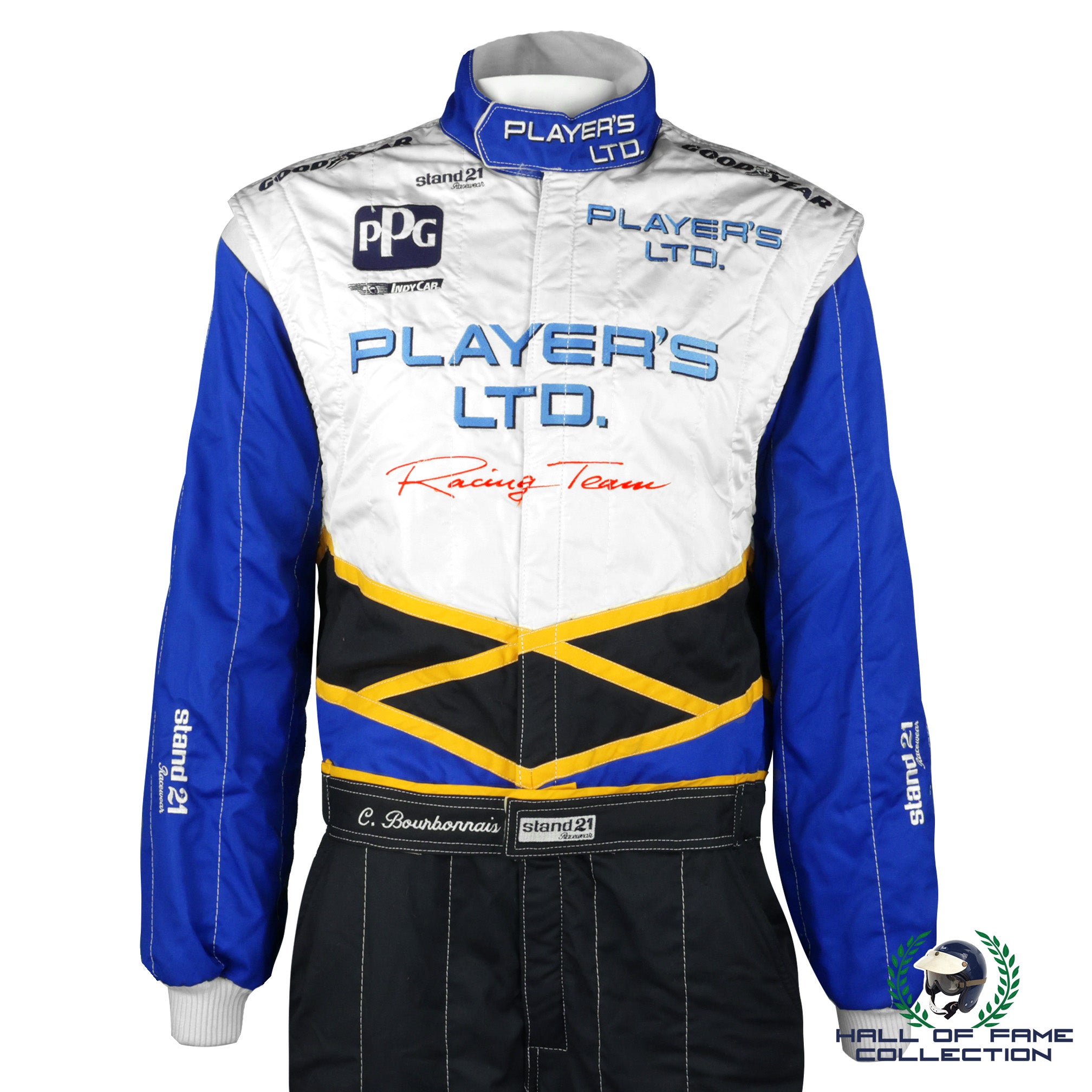 1994 Claude Bourbonnais Race Used Player's LTD. McCormack Motorsports IndyCar Suit