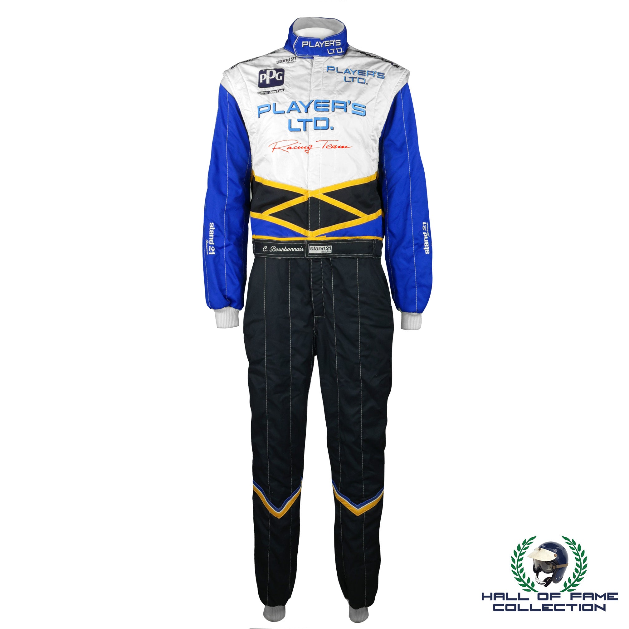 1994 Claude Bourbonnais Race Used Player's LTD. McCormack Motorsports IndyCar Suit