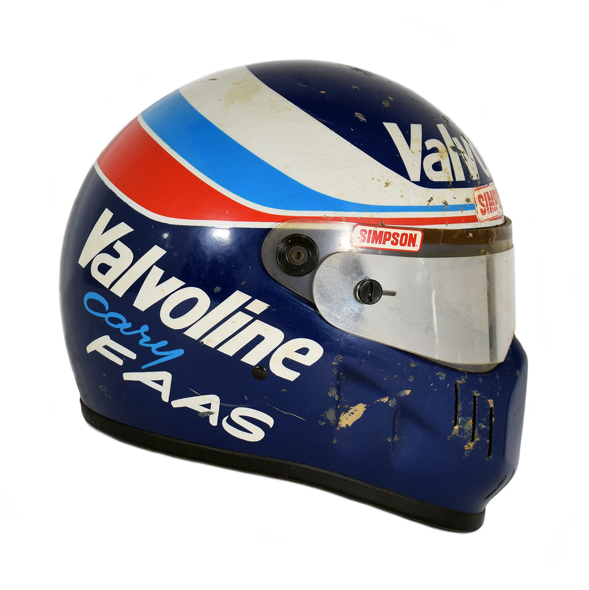 1990's Cary Faas USAC Sprint Car Helmet