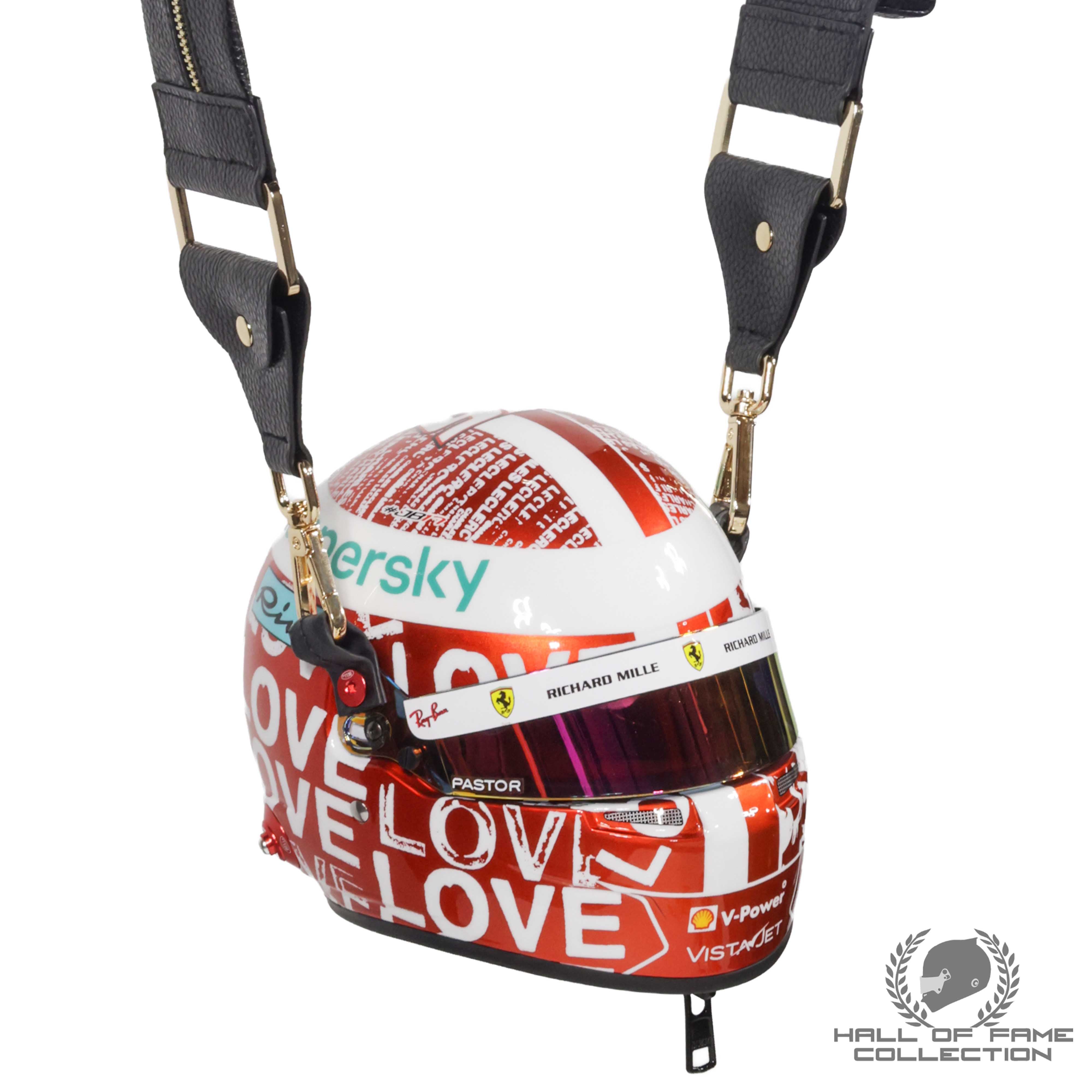 Charles Leclerc Mini Helmet Purse