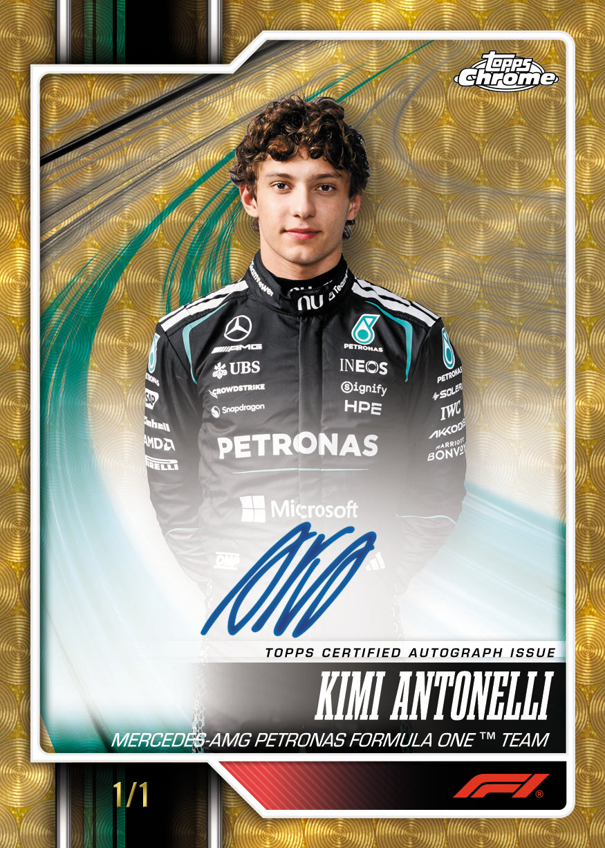 2026 Topps Chrome F1 Formula 1 Hobby 12-Box Case