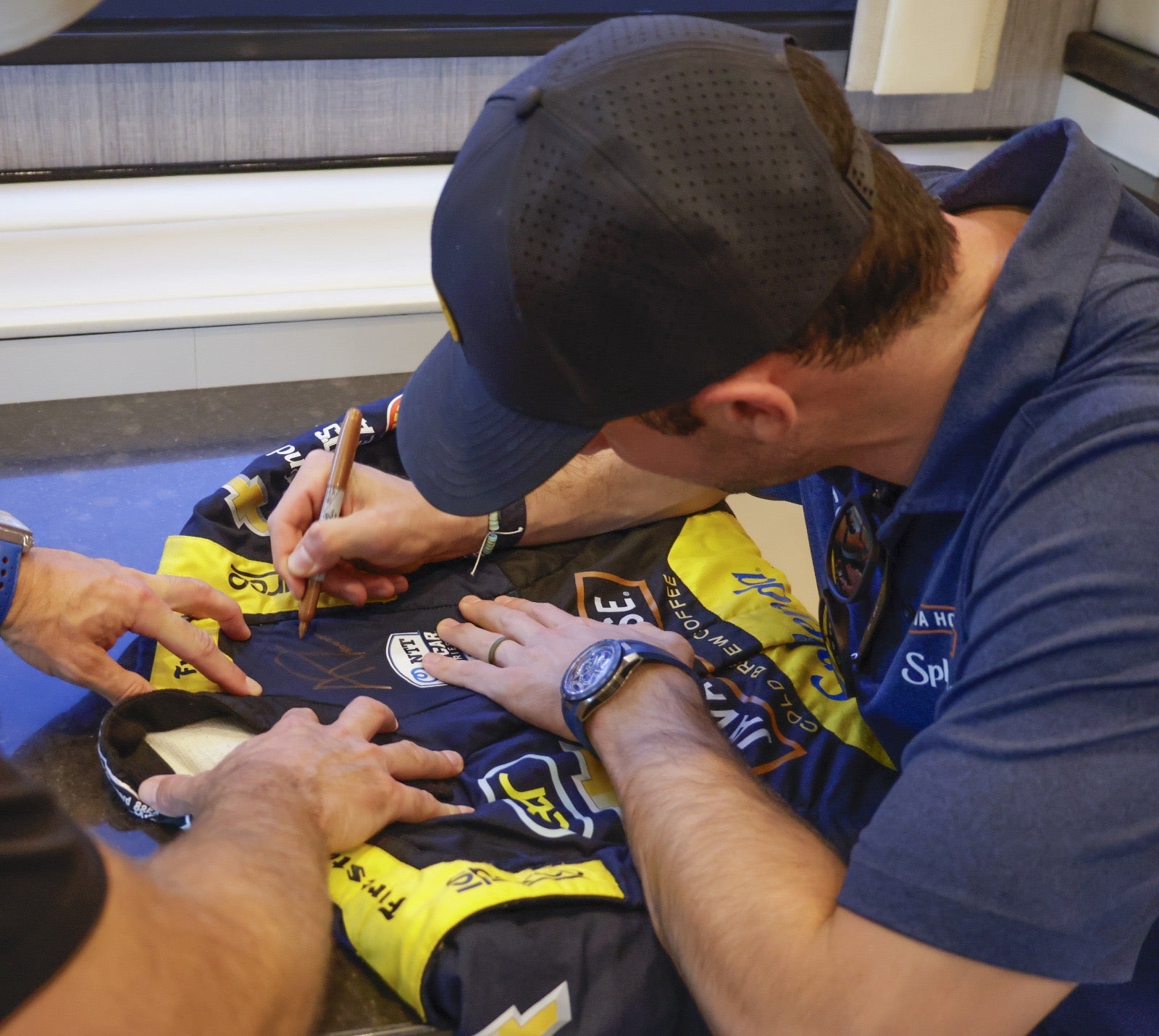 2025 Alex Rossi Signed Indy 500 Ed Carpenter Racing Suit