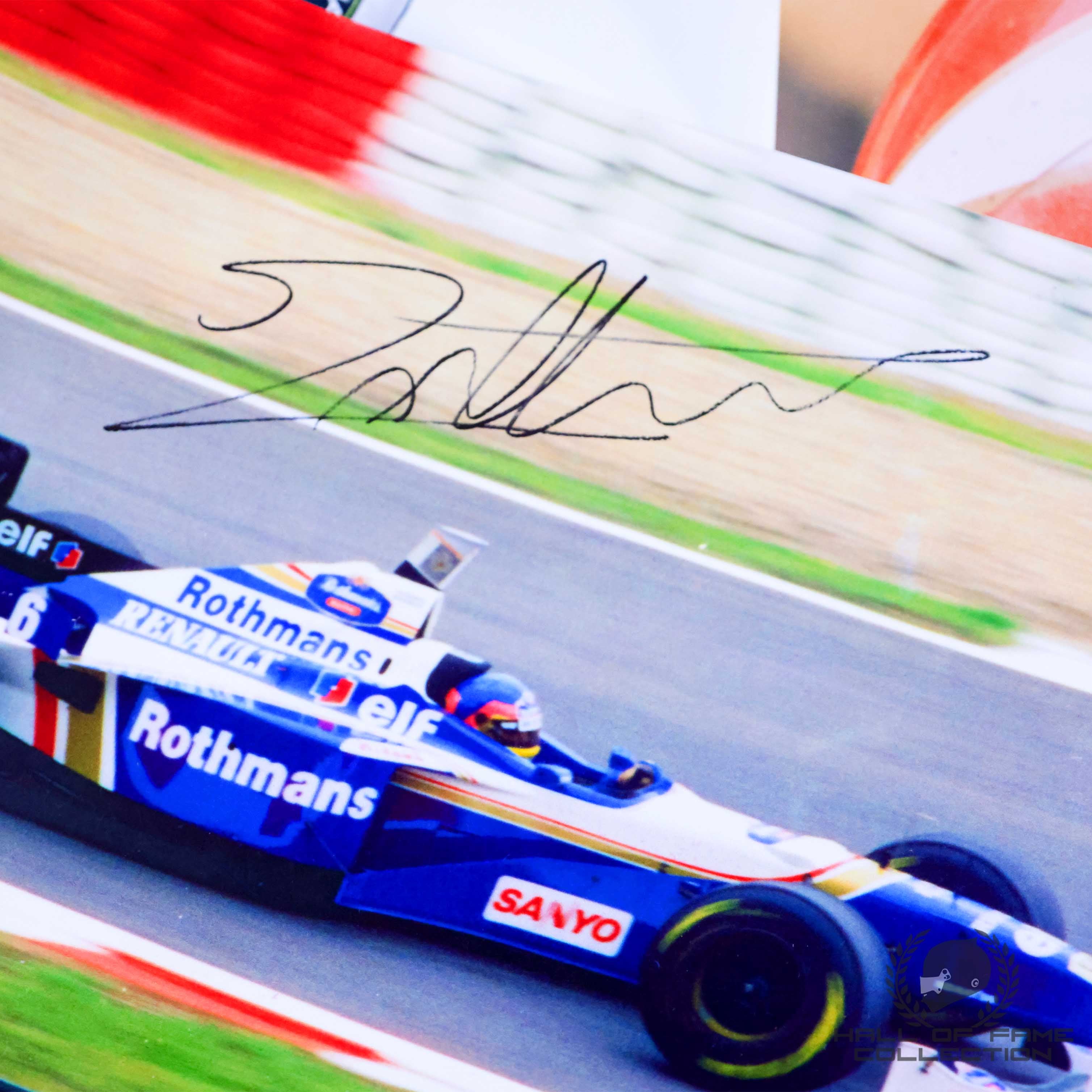 1950's-2025 F1 Driver Autograph Collection Lot - Including 20 World Champions