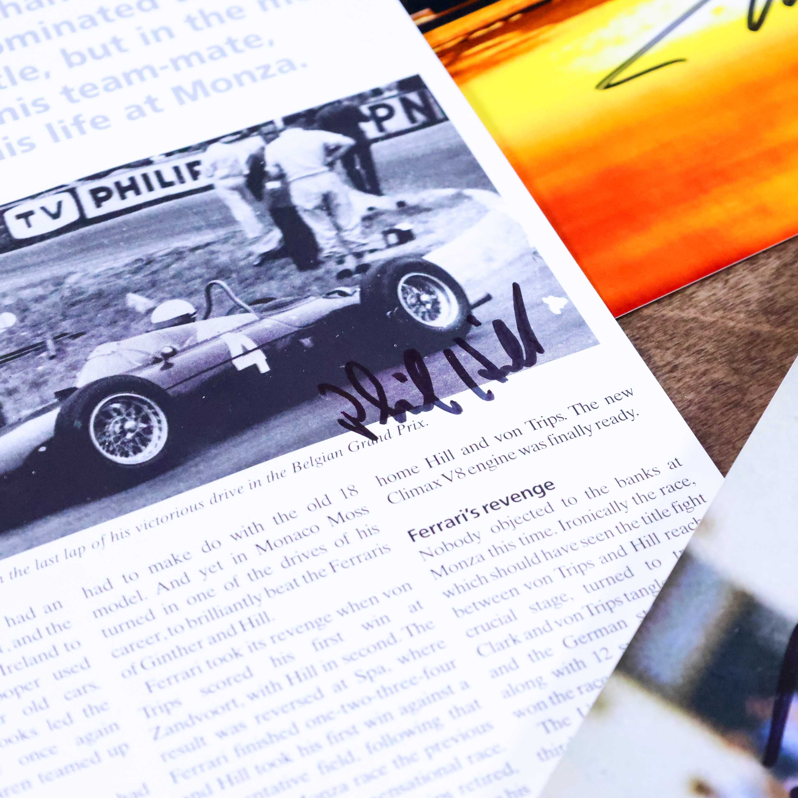 1950's-2025 F1 Driver Autograph Collection Lot - Including 20 World Champions