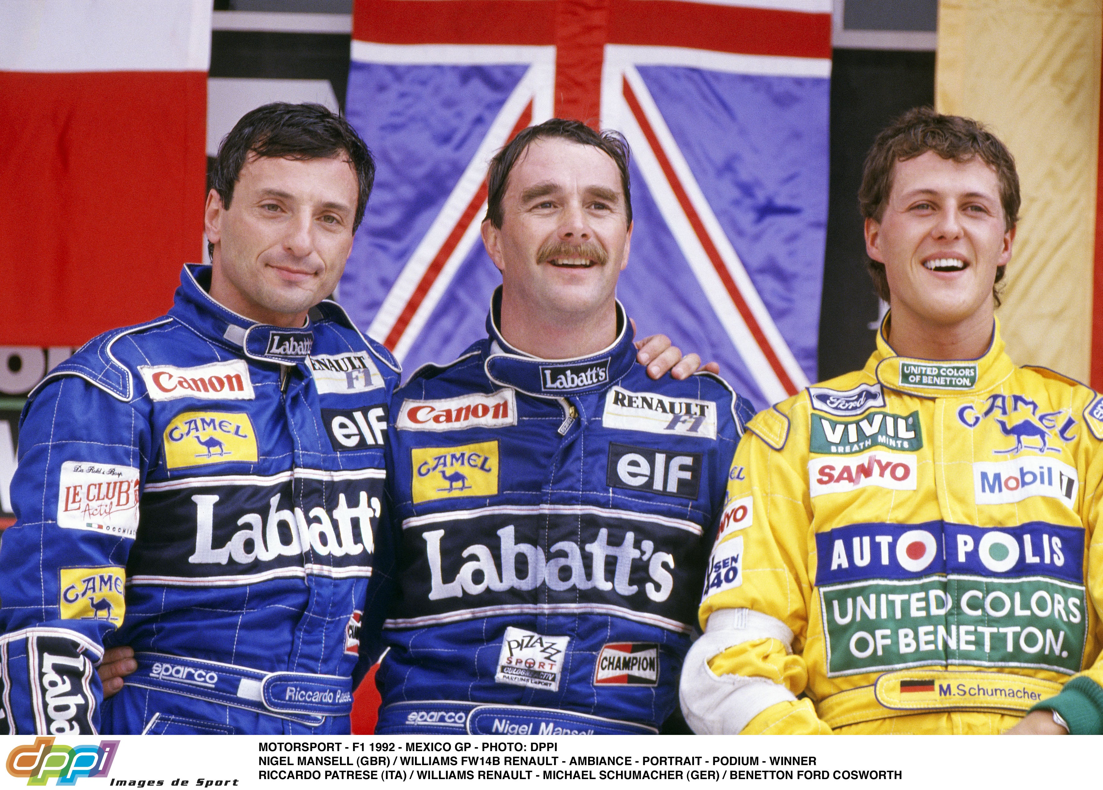 1992 Ricardo Patrese Race Used Williams Renault F1 Suit