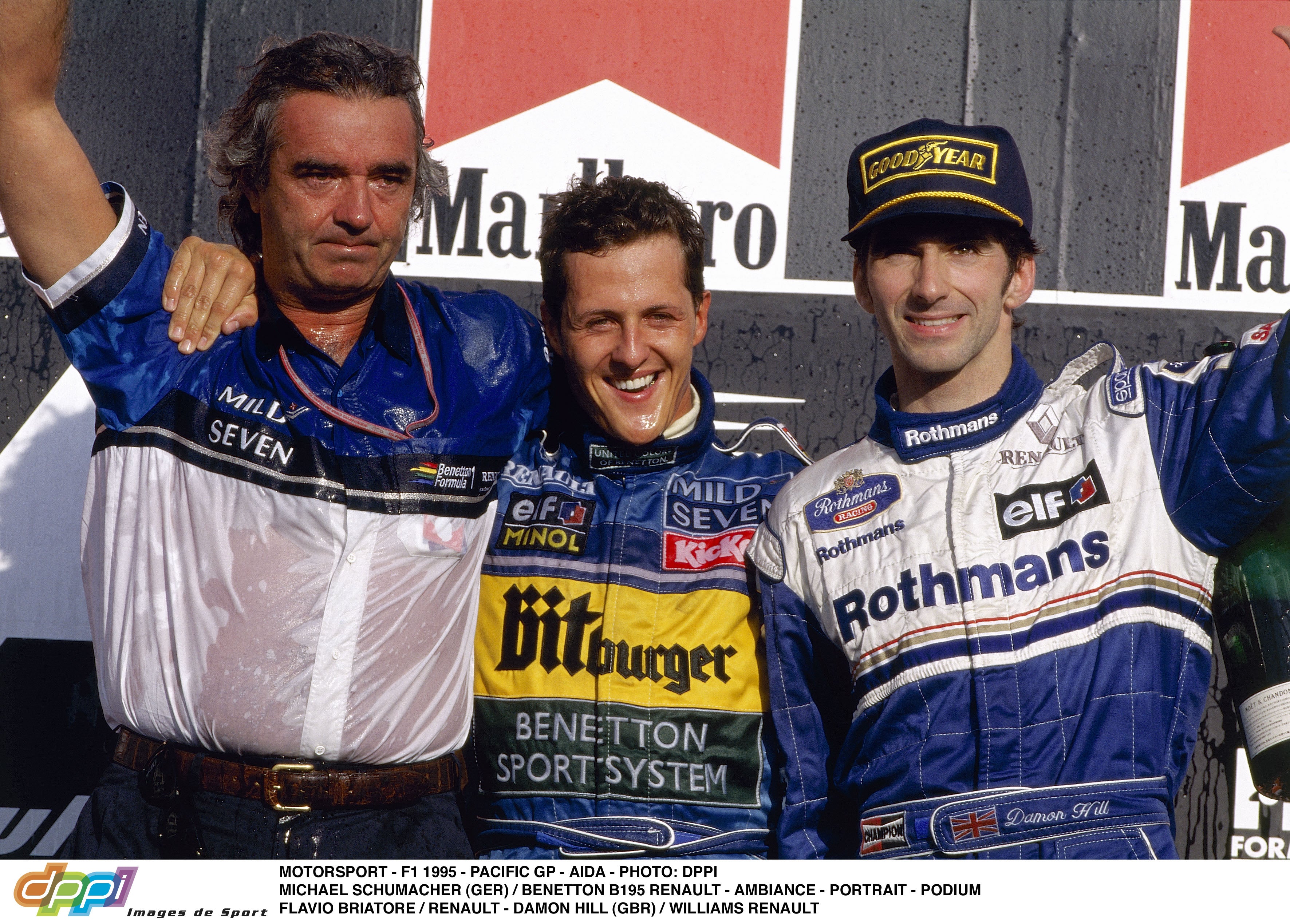 1995 Damon Hill Original Rothmans Williams F1 Suit