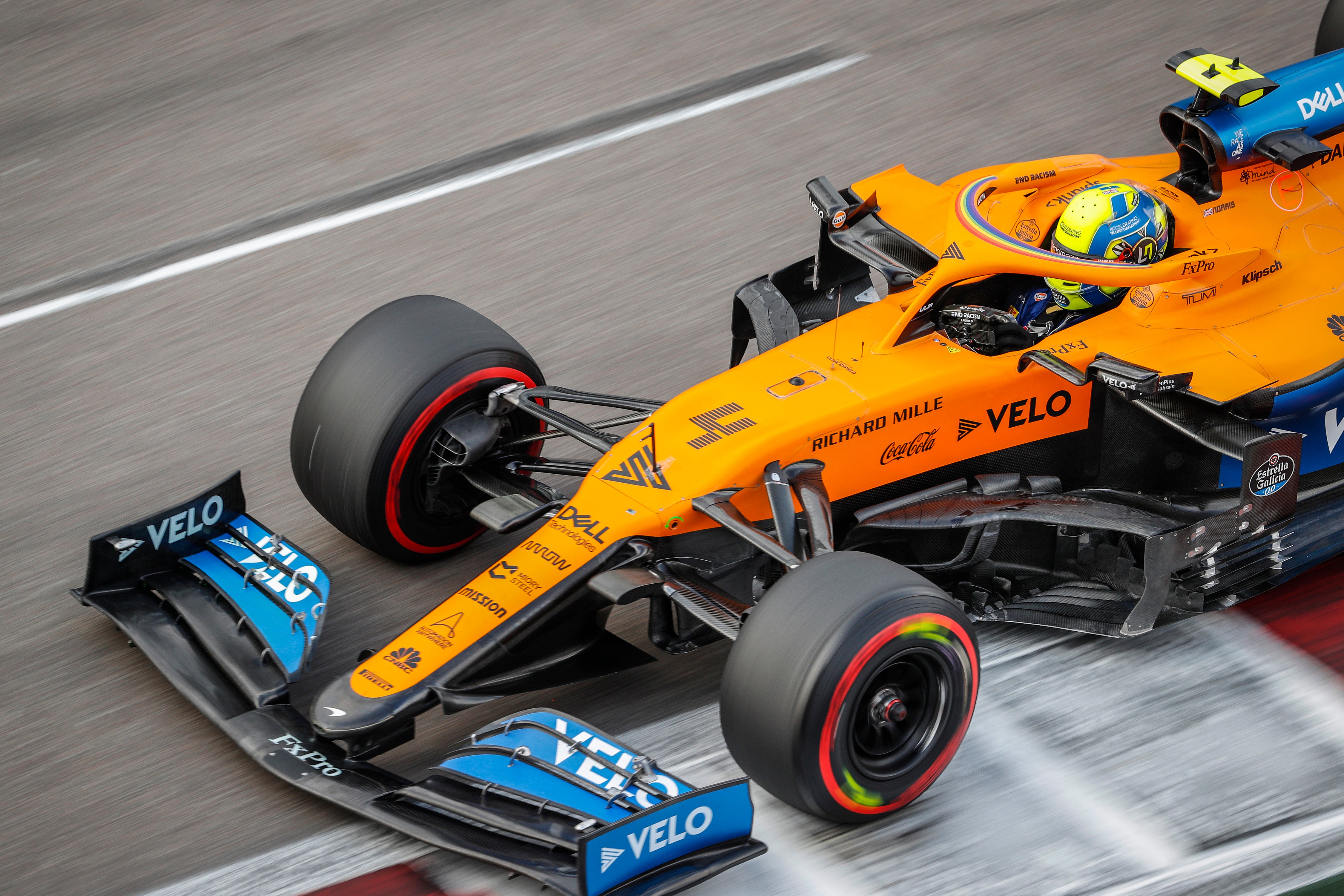 2020 Lando Norris Signed Replica McLaren F1 Helmet