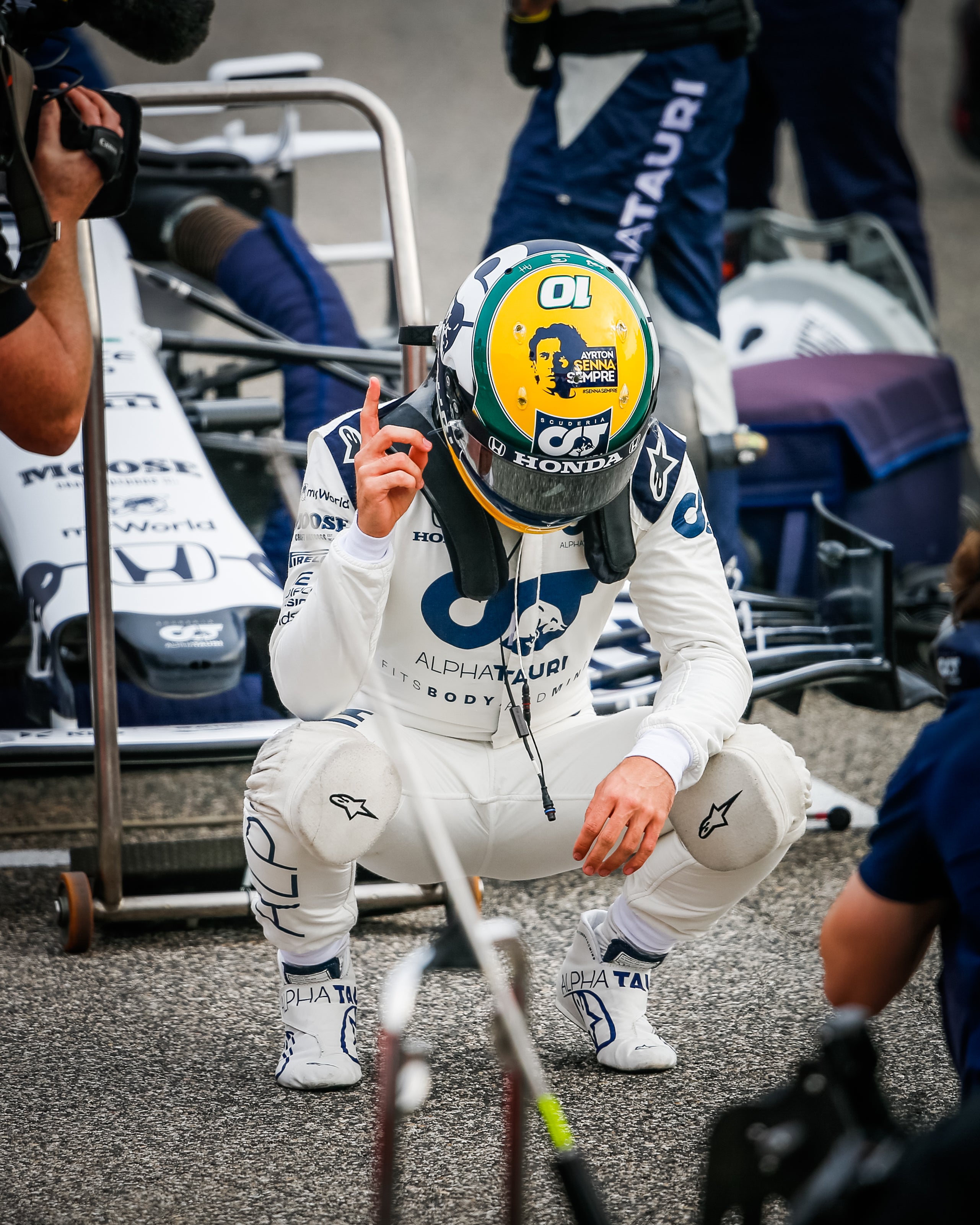 2020 Pierre Gasly Race Scuderia Alpha Tauri F1 Boots