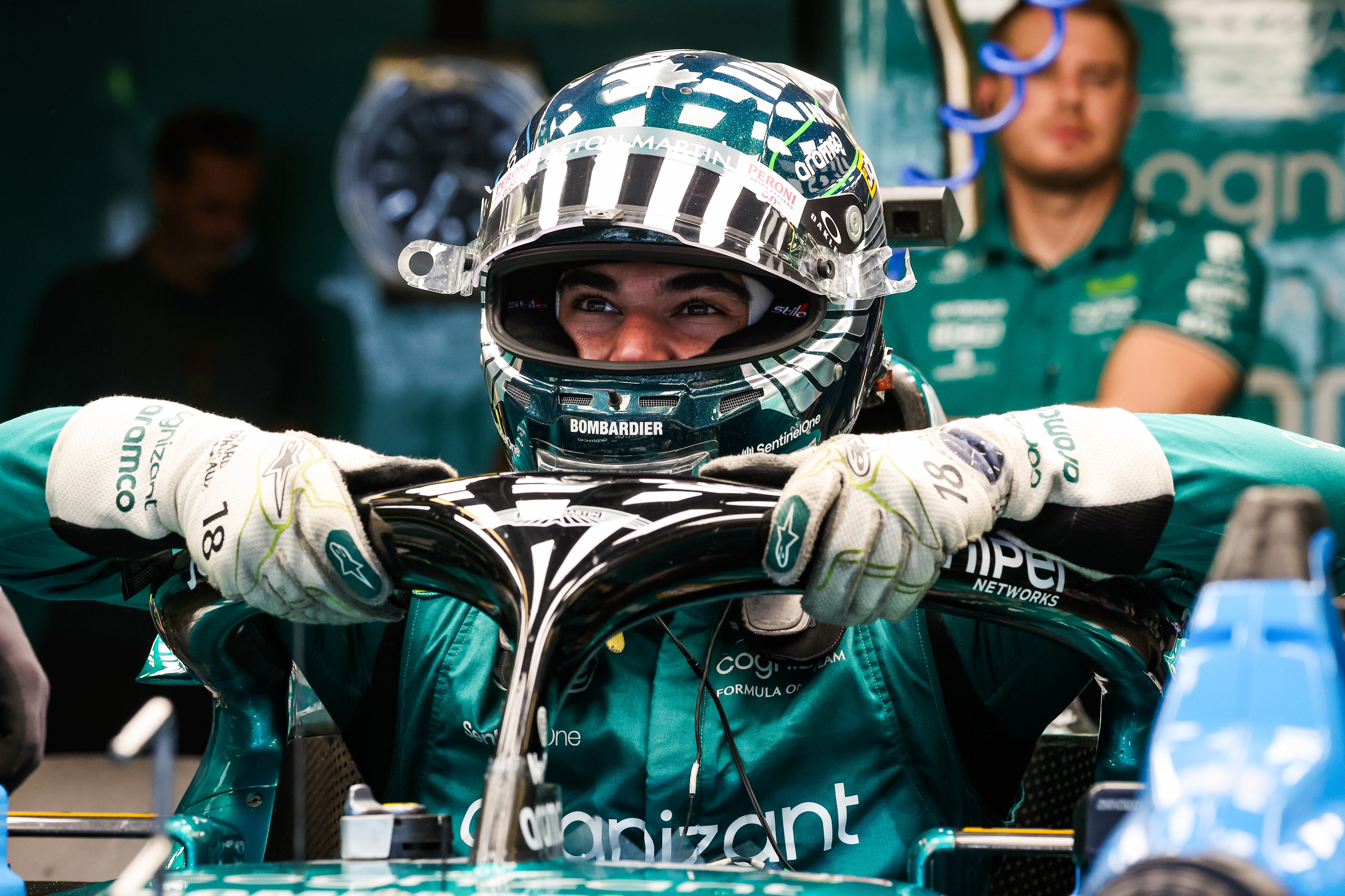 2023 Lance Stroll Used Aston Martin F1 Gloves