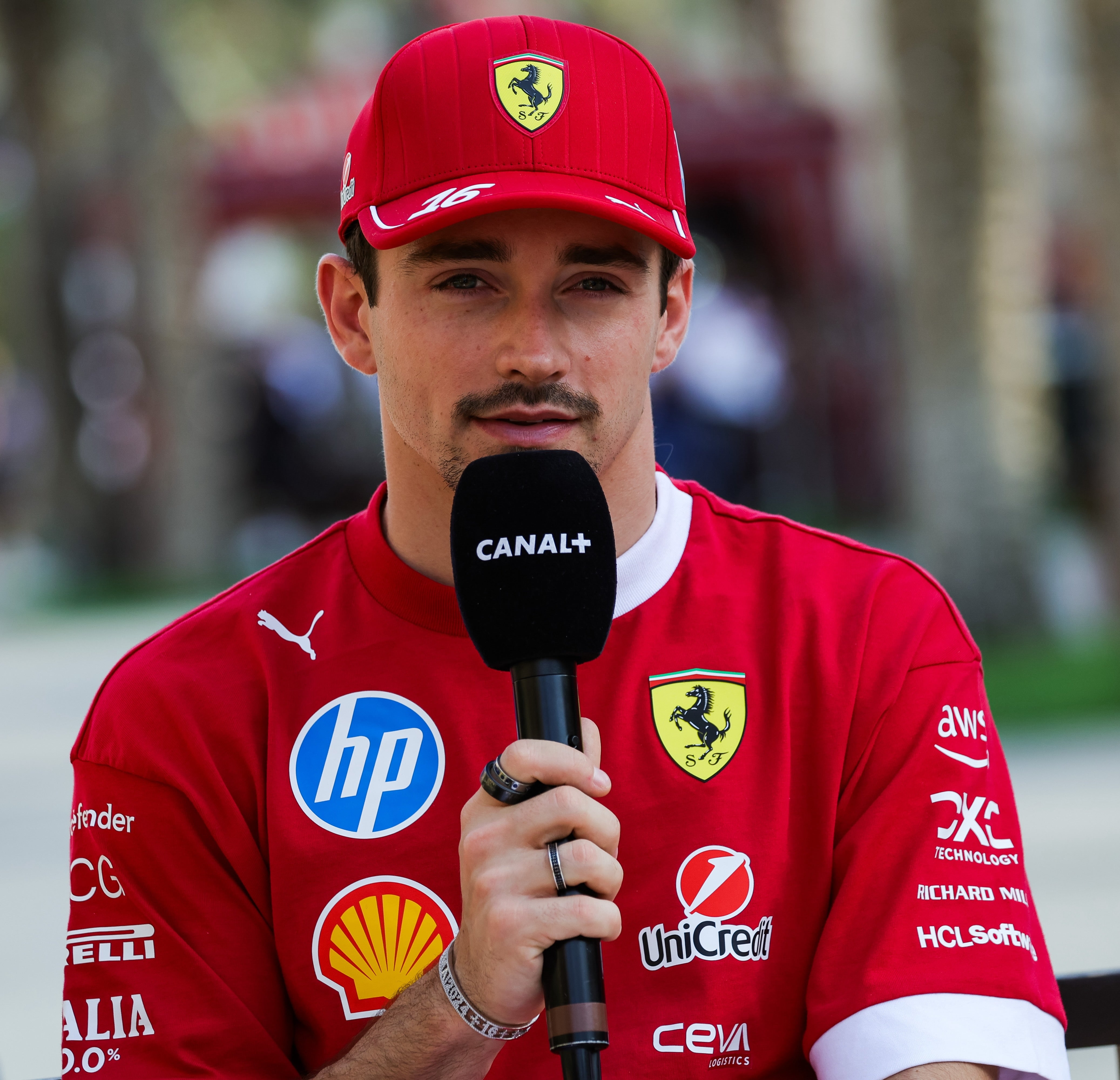 2025 Charles Leclerc Signed Special Driver Issue Ferrari F1 Hat