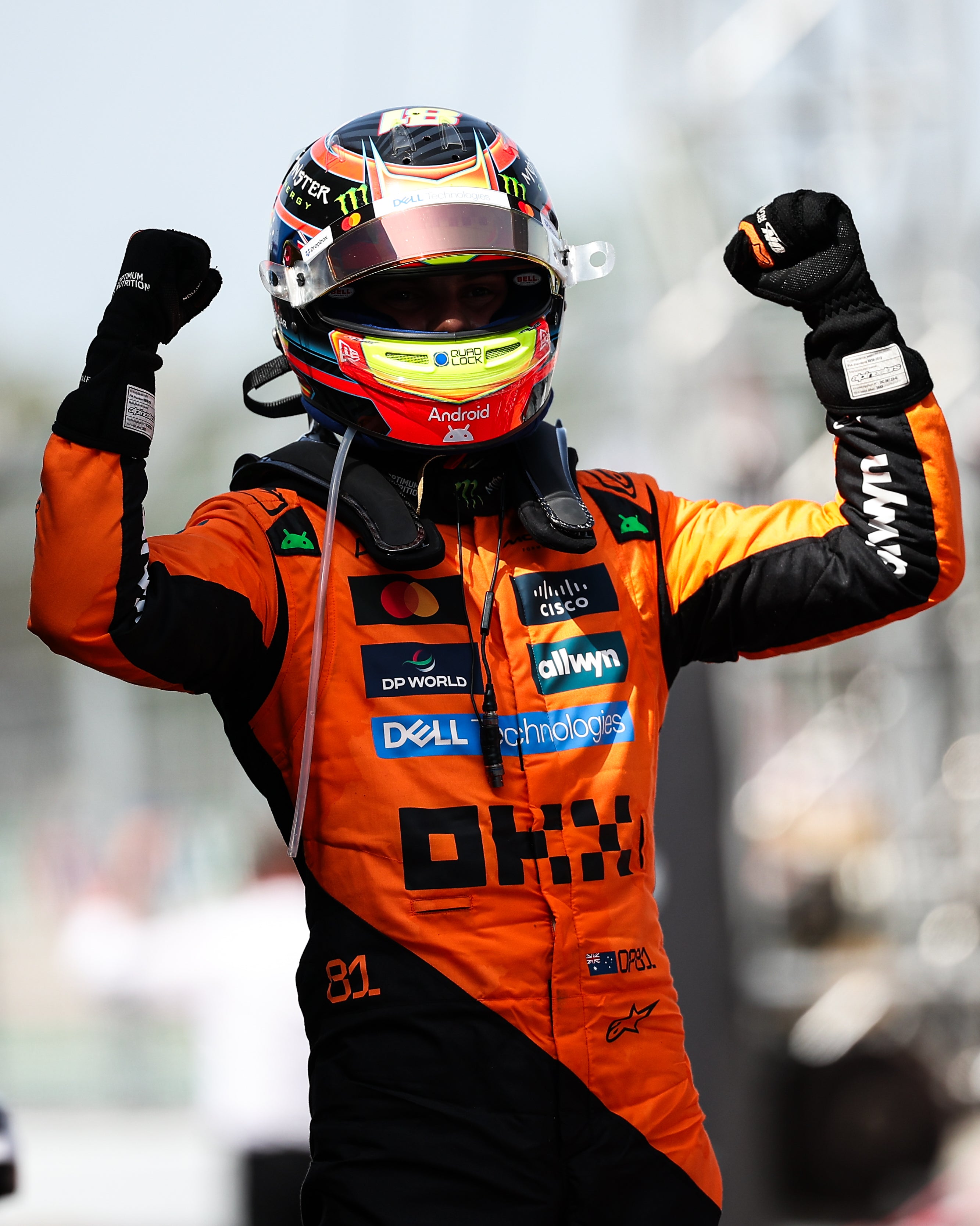 2025 Oscar Piastri Original Used McLaren F1 Suit