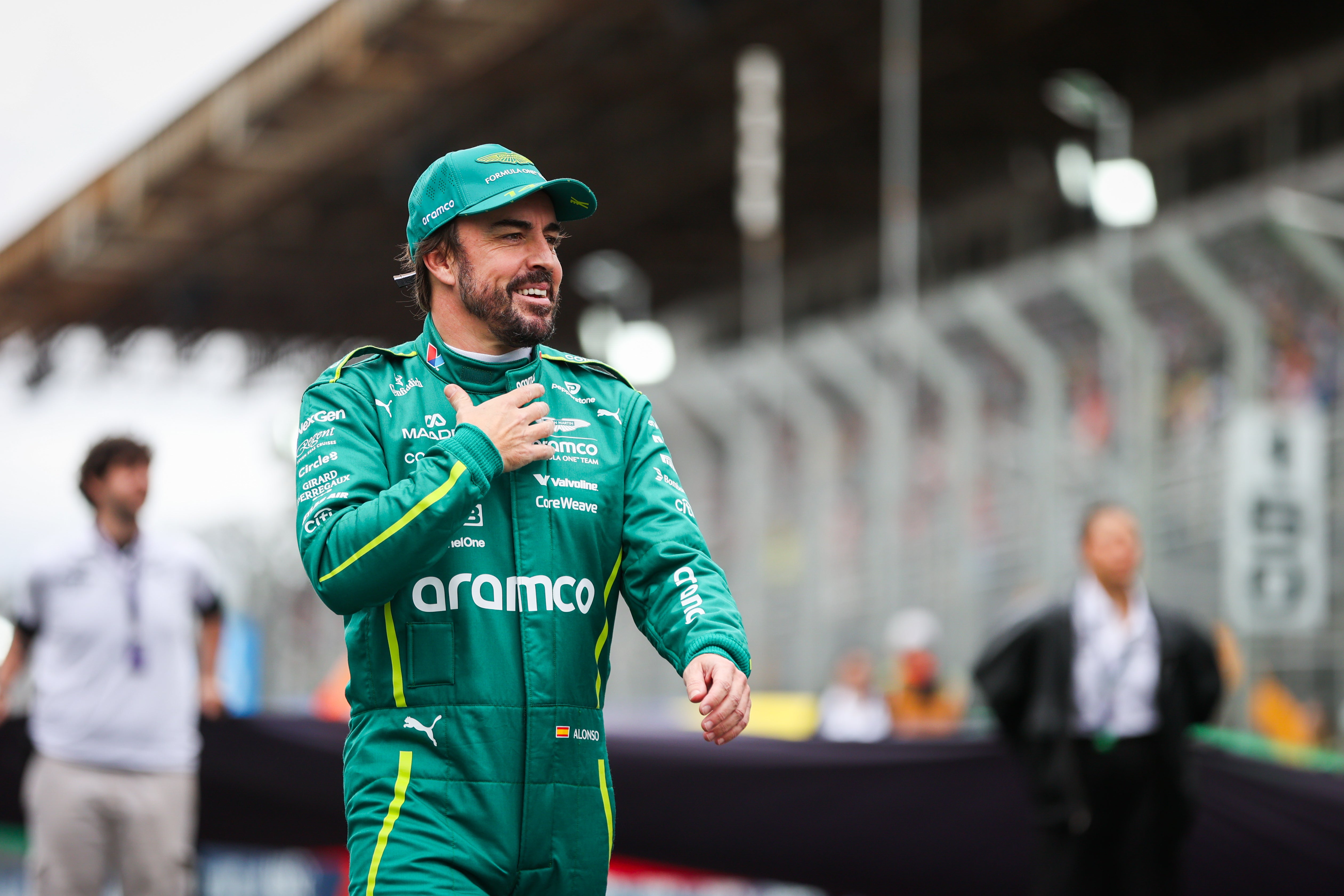 2025 Fernando Alonso Original Used  Aston Martin F1 Suit