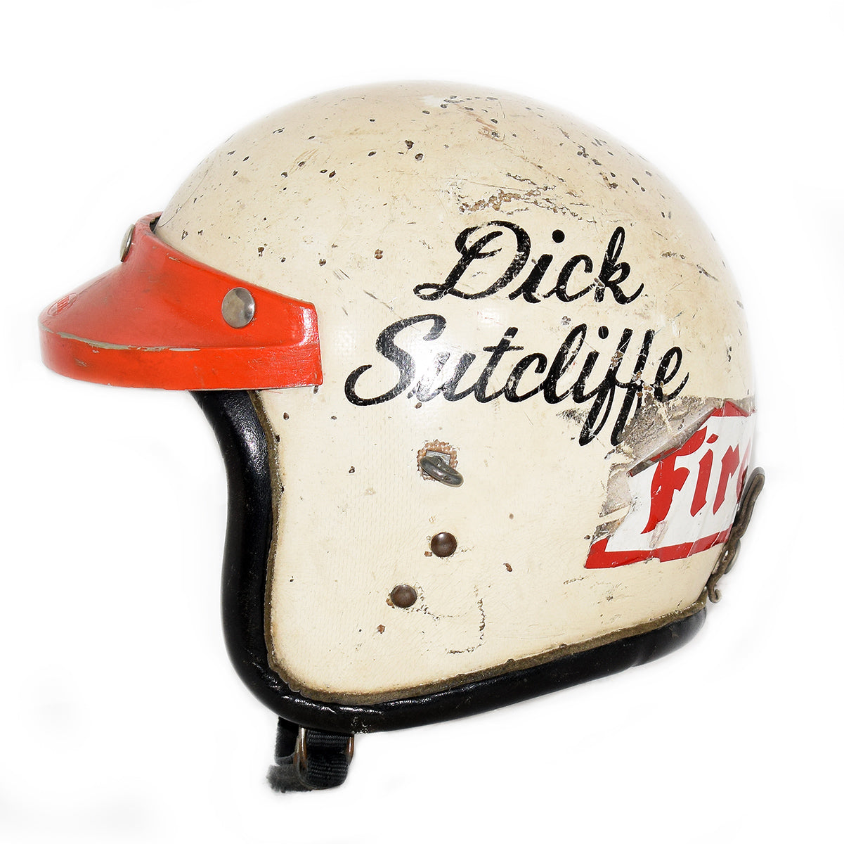 1960's Dick Sutcliffe Race Used Sprint Car Helmet