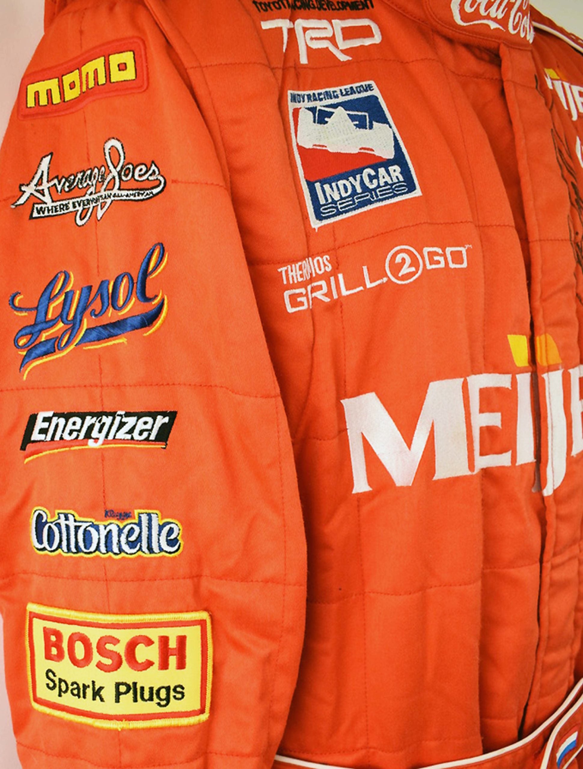 2003 Arie Luyendyk Last Worn Indy 500 Suit Mo Nunn Racing