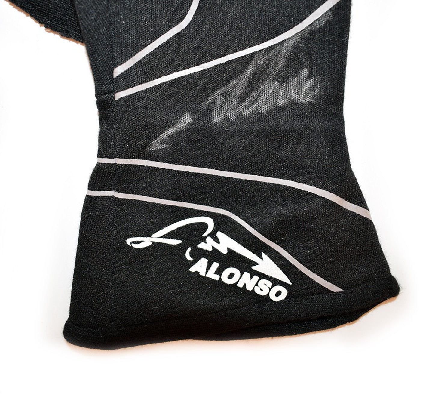 2017 Fernando Alonso Autographed Race Used McLaren F1 Gloves and Boots