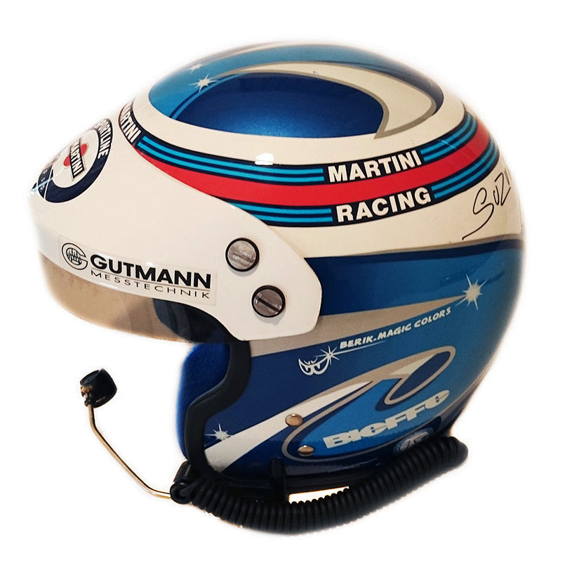 1996 Nicola Larini Signed International Touring Car Championship Martini Racing Helmet