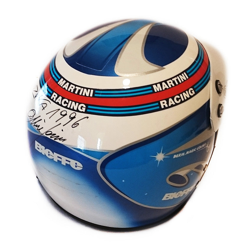 1996 Nicola Larini Signed International Touring Car Championship Martini Racing Helmet