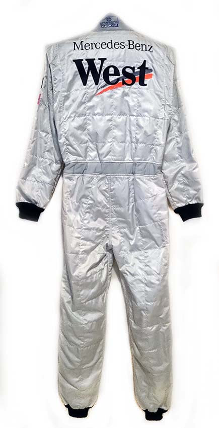 2001 Mika Hakkinen Race Used USGP McLaren F1 Suit