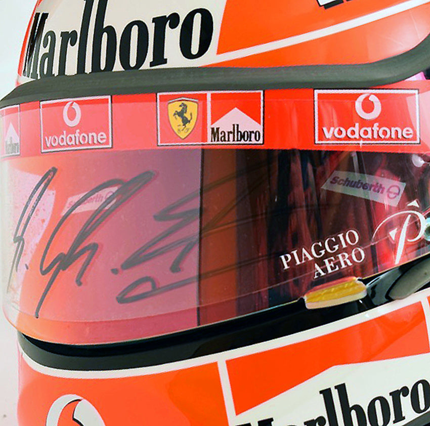 2003 Michael Schumacher, Schuberth limited edition replica helmet