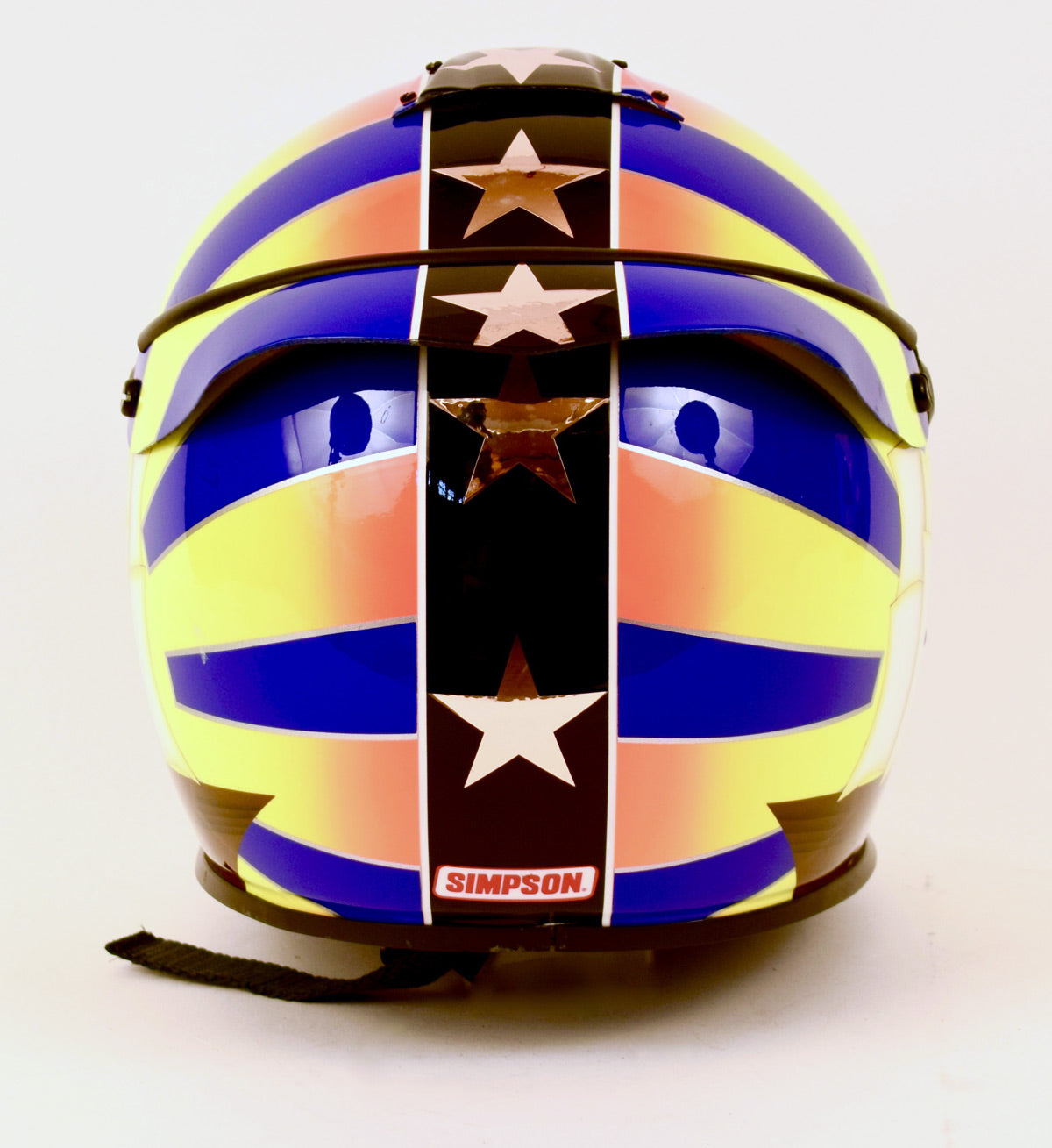 Memo Gidley Simpson Helmet Painted by Corby Concepts