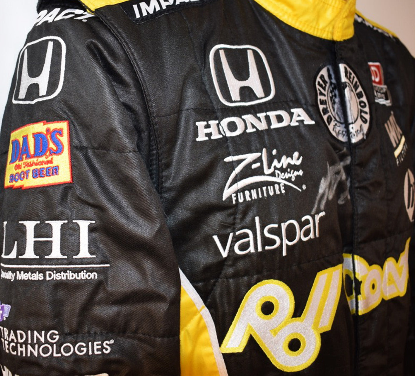 2011 Giorgio Pantano, used IndyCar suit