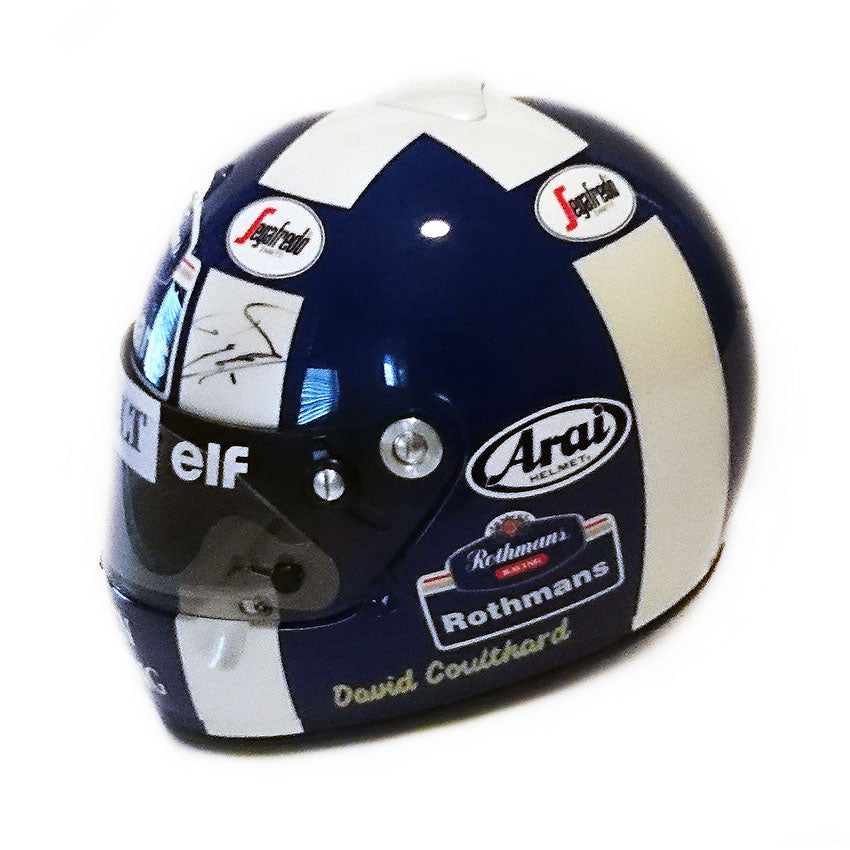 1995 David Coulthard, Rothmans Williams replica helmet