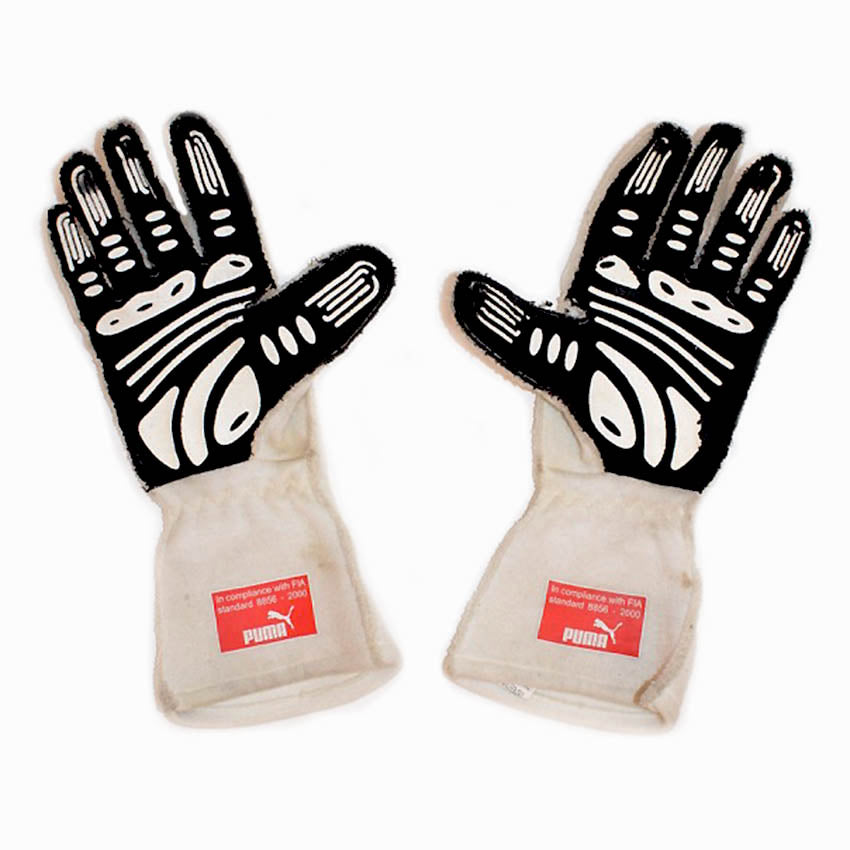 2015 Will Power Signed Race Used Verizon Team Penske IndyCar Gloves