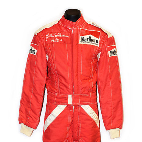 1978 Gilles Villeneuve, Scuderia Ferrari used suit