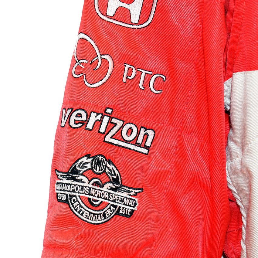 2009 Helio Castroneves Signed Team Penske Race Worn Suit