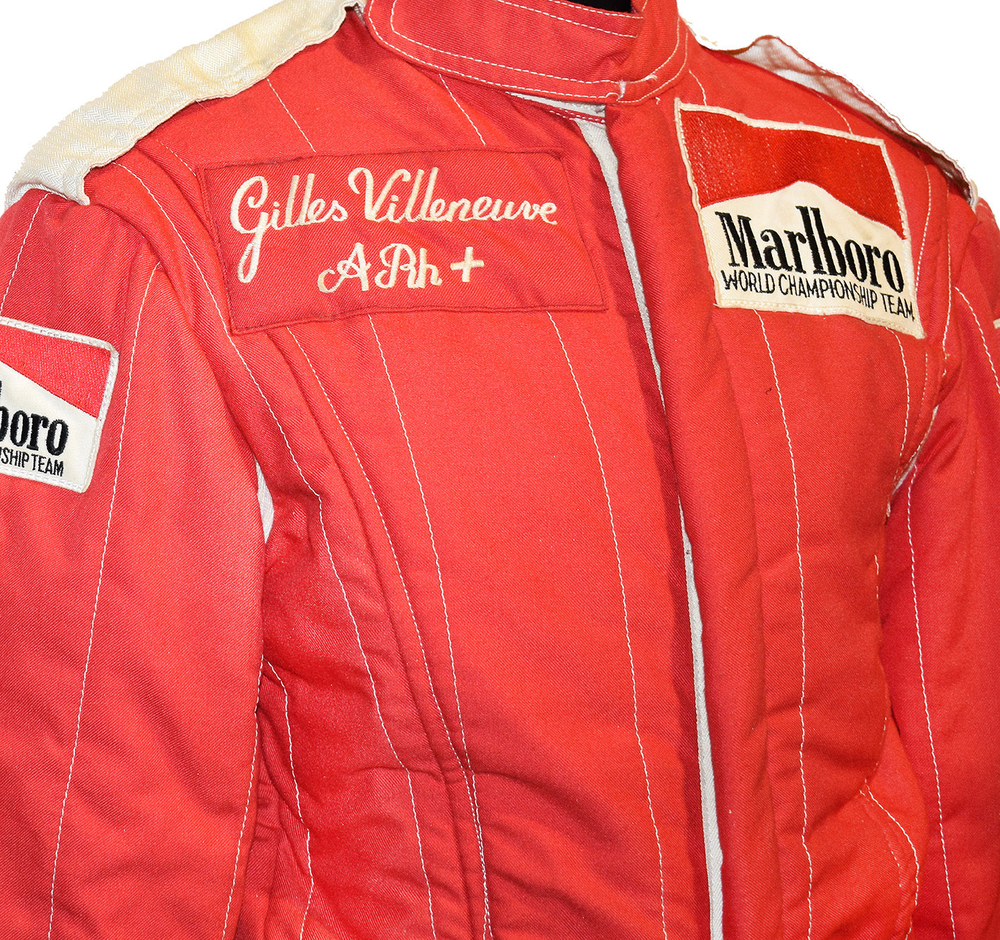 1978 Gilles Villeneuve, Scuderia Ferrari used suit