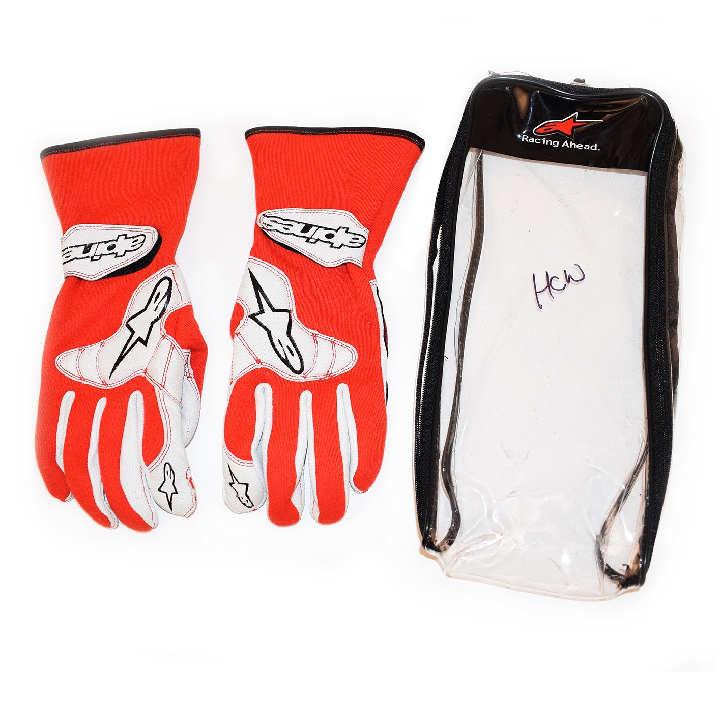 2006 Helio Castroneves Race Worn Team Penske IndyCar Gloves