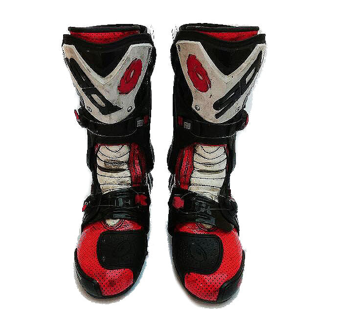 2018 Michele Pirro Ducati Corse Worn MotoGP Boots