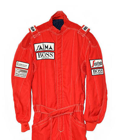 1984 Niki Lauda McLaren Race Worn F1 Suit