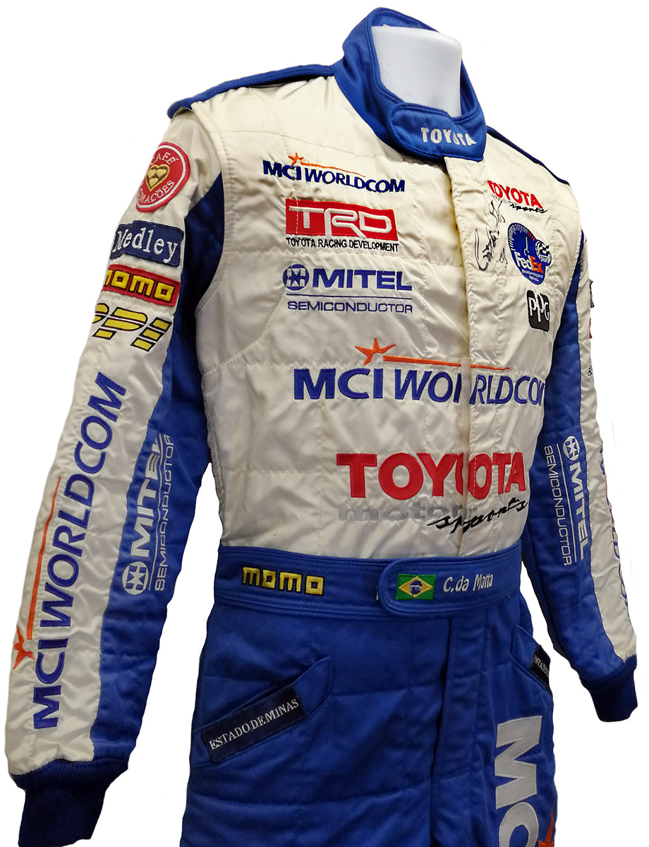 1999 Cristiano da Matta Signed Arciero-Wells Racing CART IndyCar Race Used Suit