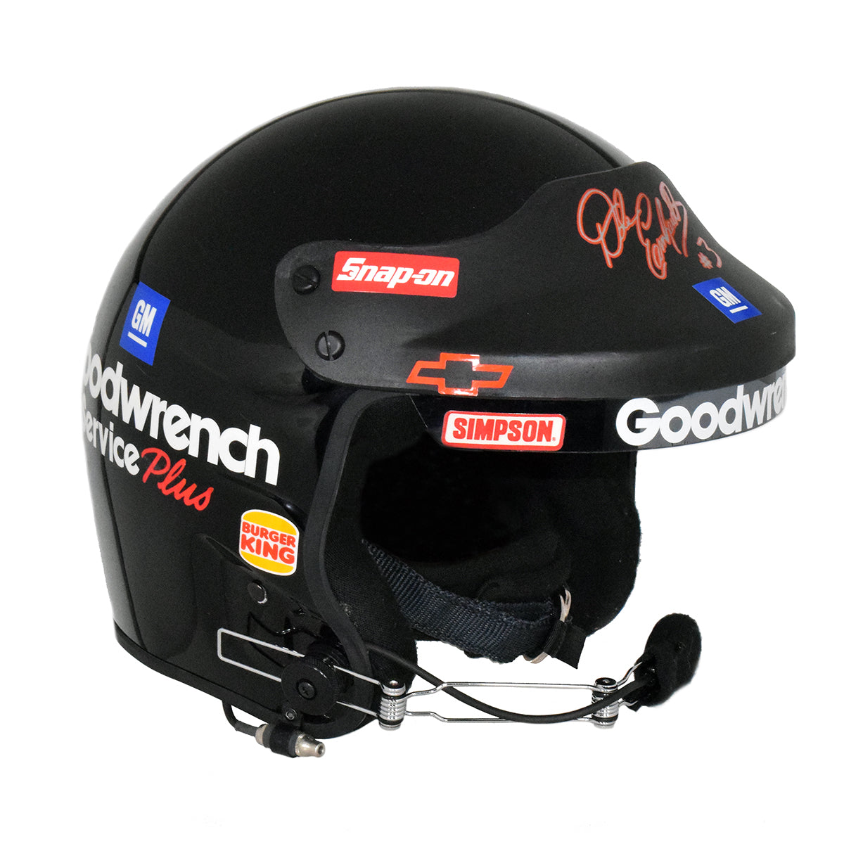 2000 Dale Earnhardt Sr Race Used NASCAR Helmet