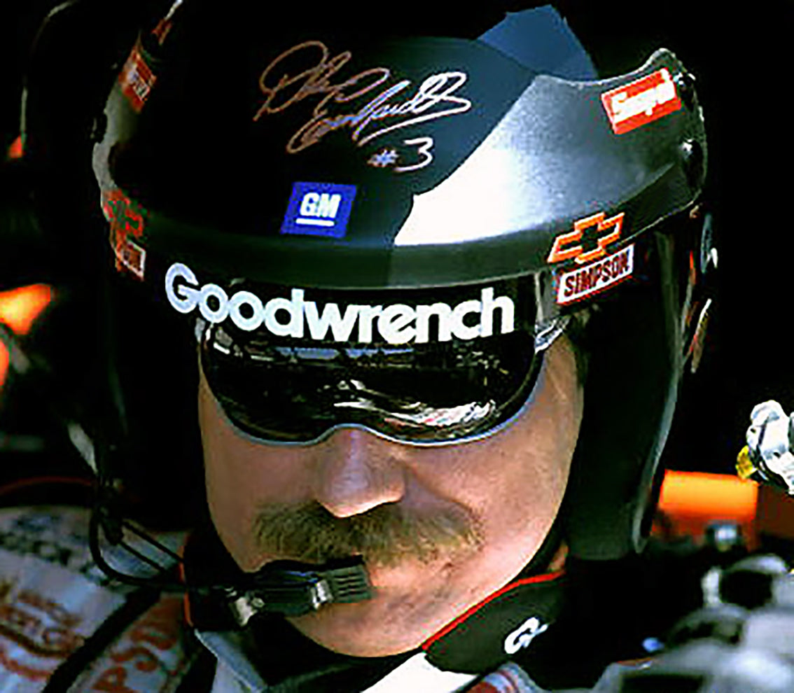 2000 Dale Earnhardt Sr Race Used NASCAR Helmet