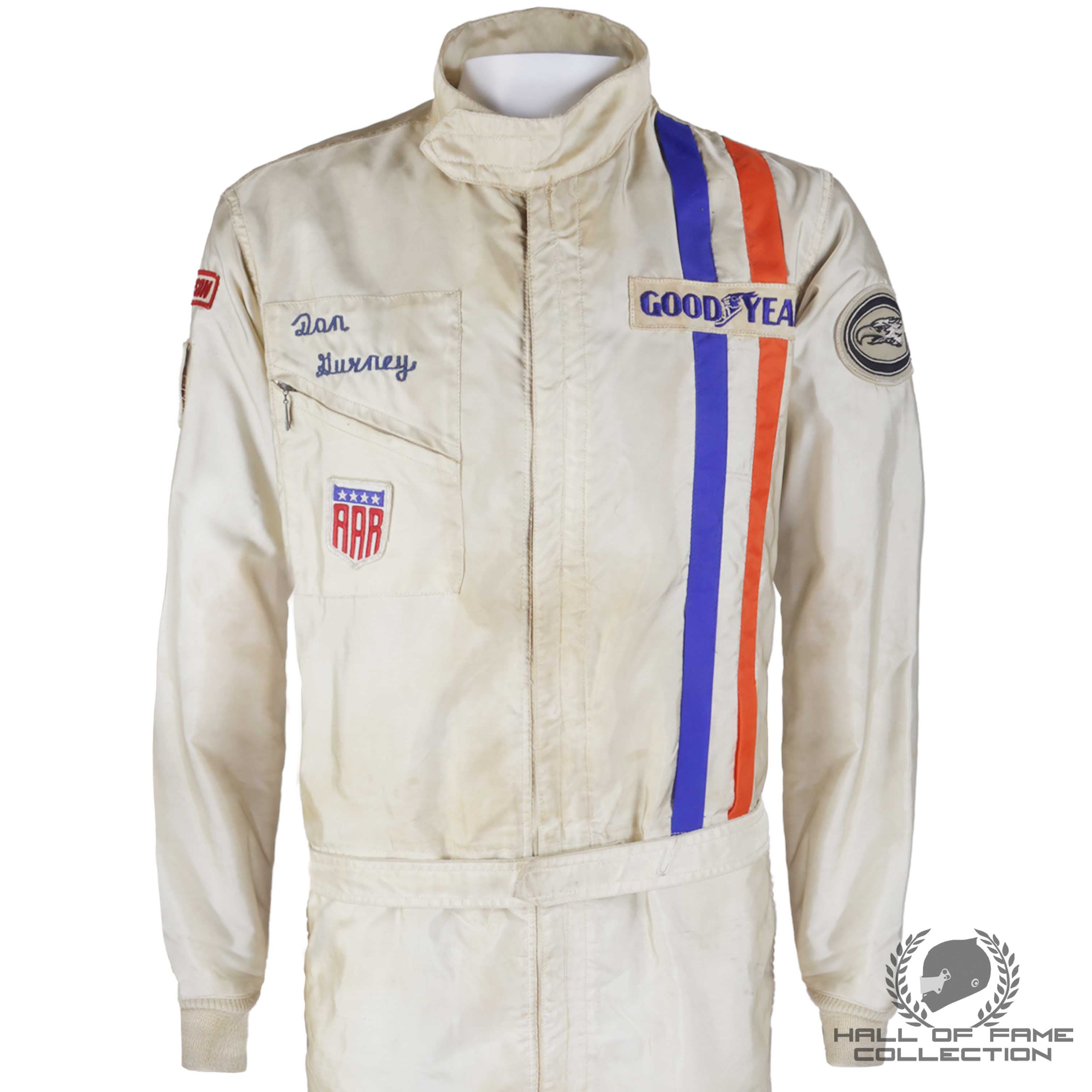 1969 Dan Gurney Race Used All American Racers Suit