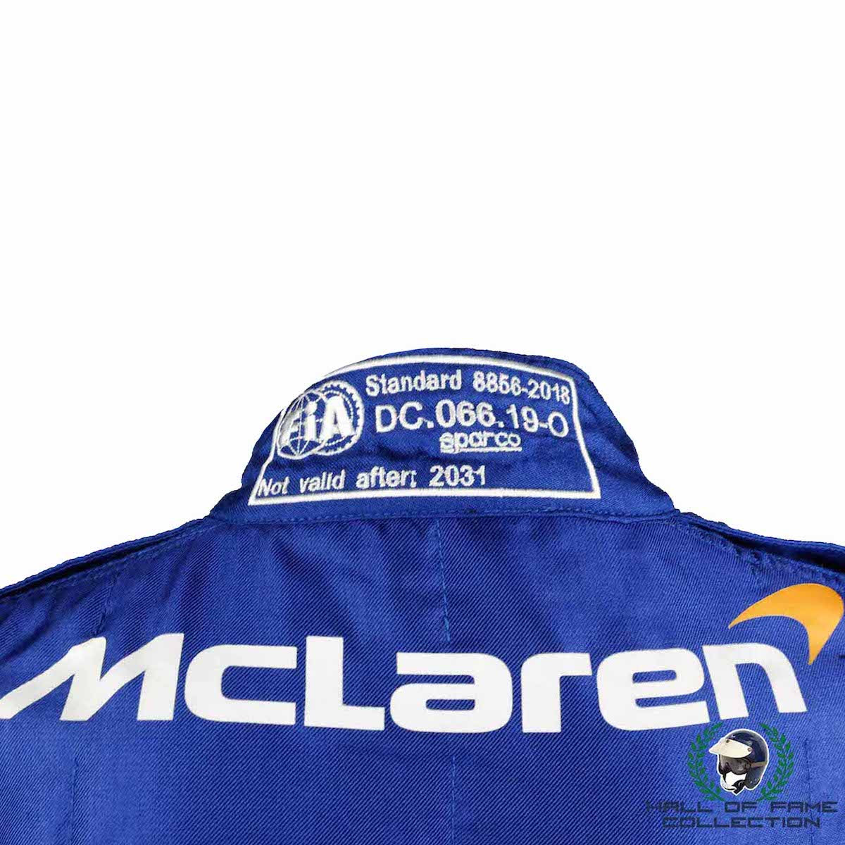 2021 Daniel Ricciardo Race Used McLaren F1 Suit