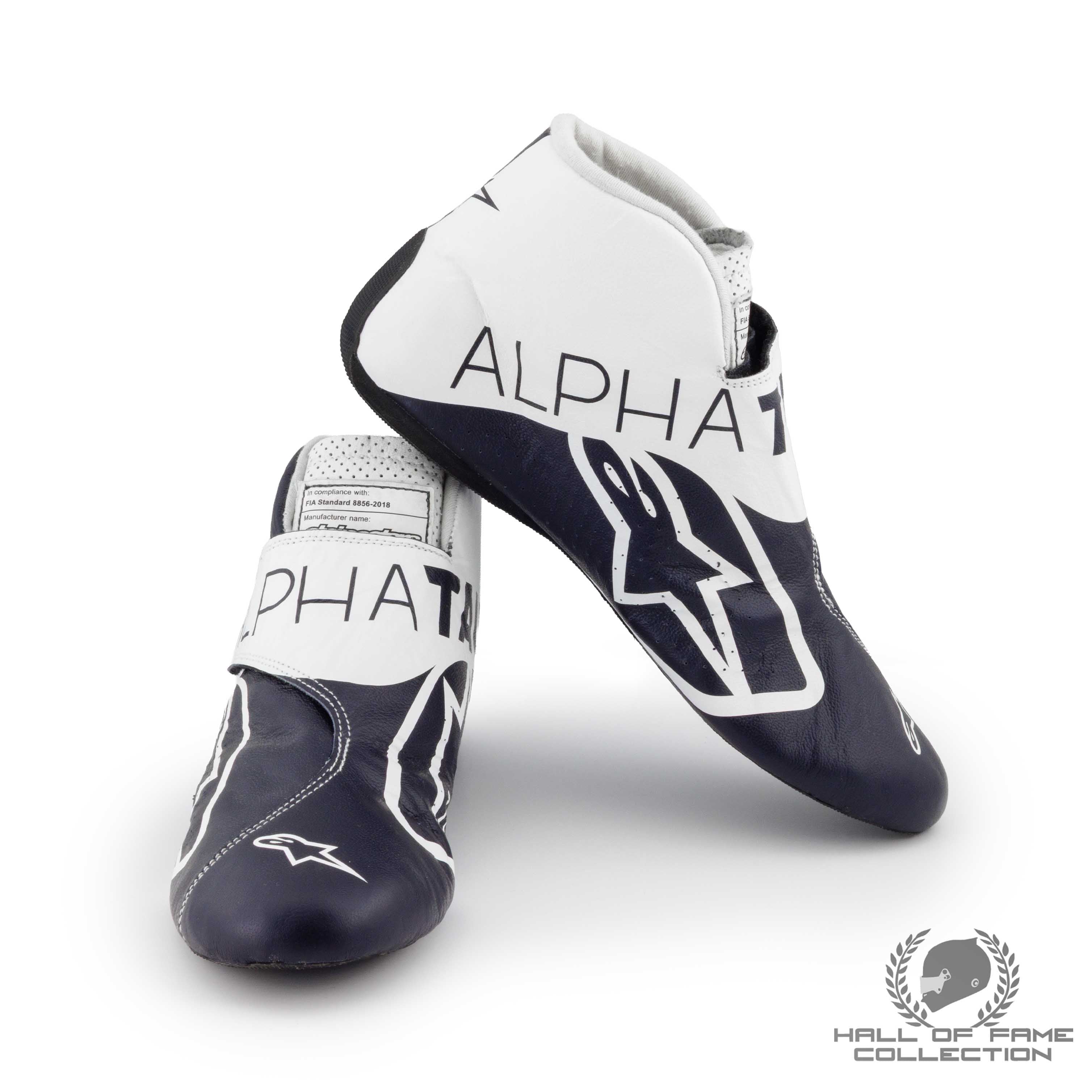 2023 Daniel Ricciardo Used Scuderia AlphaTauri F1 Boots